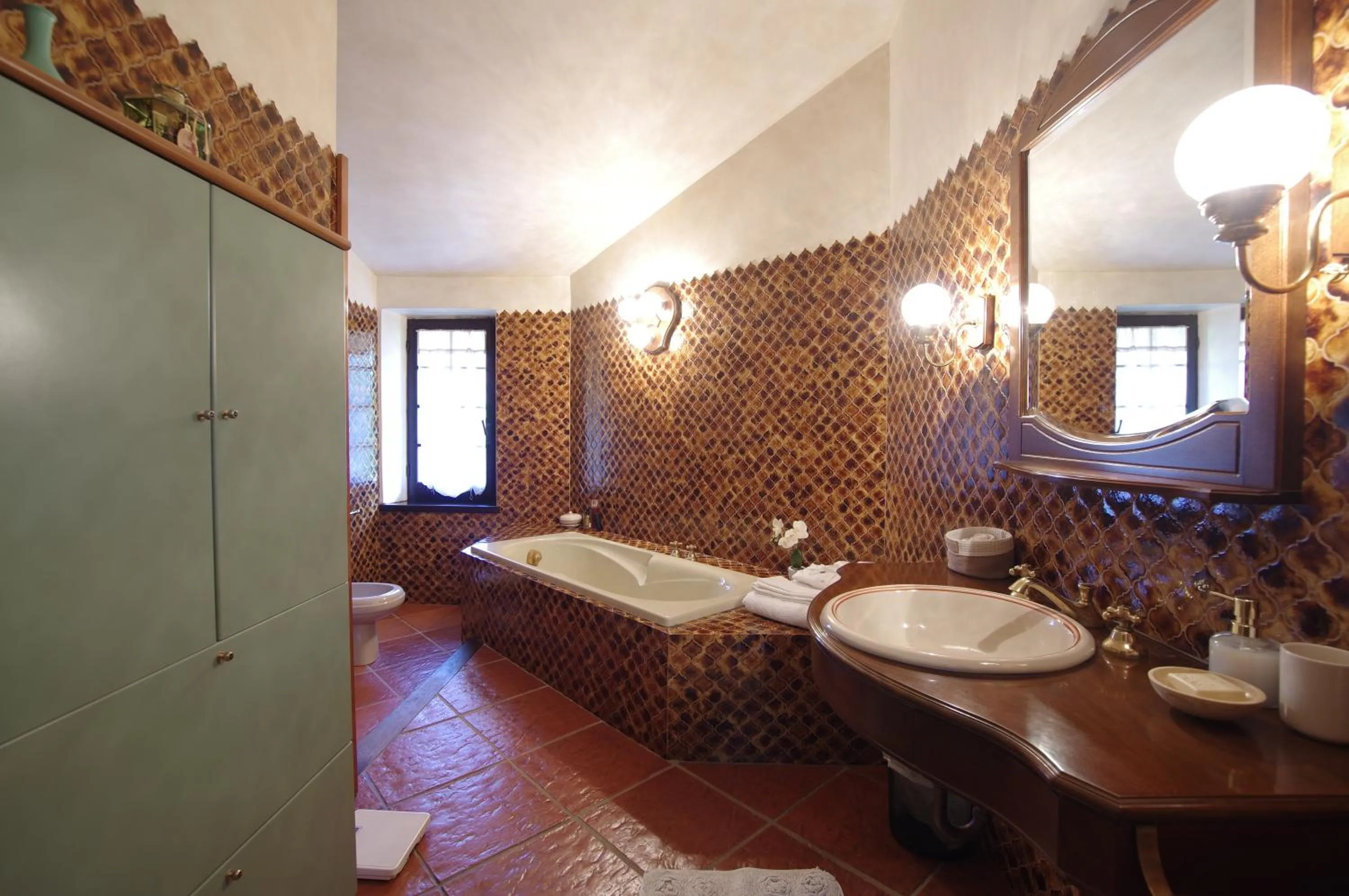 Bathroom in A Casa Di Angela B&B