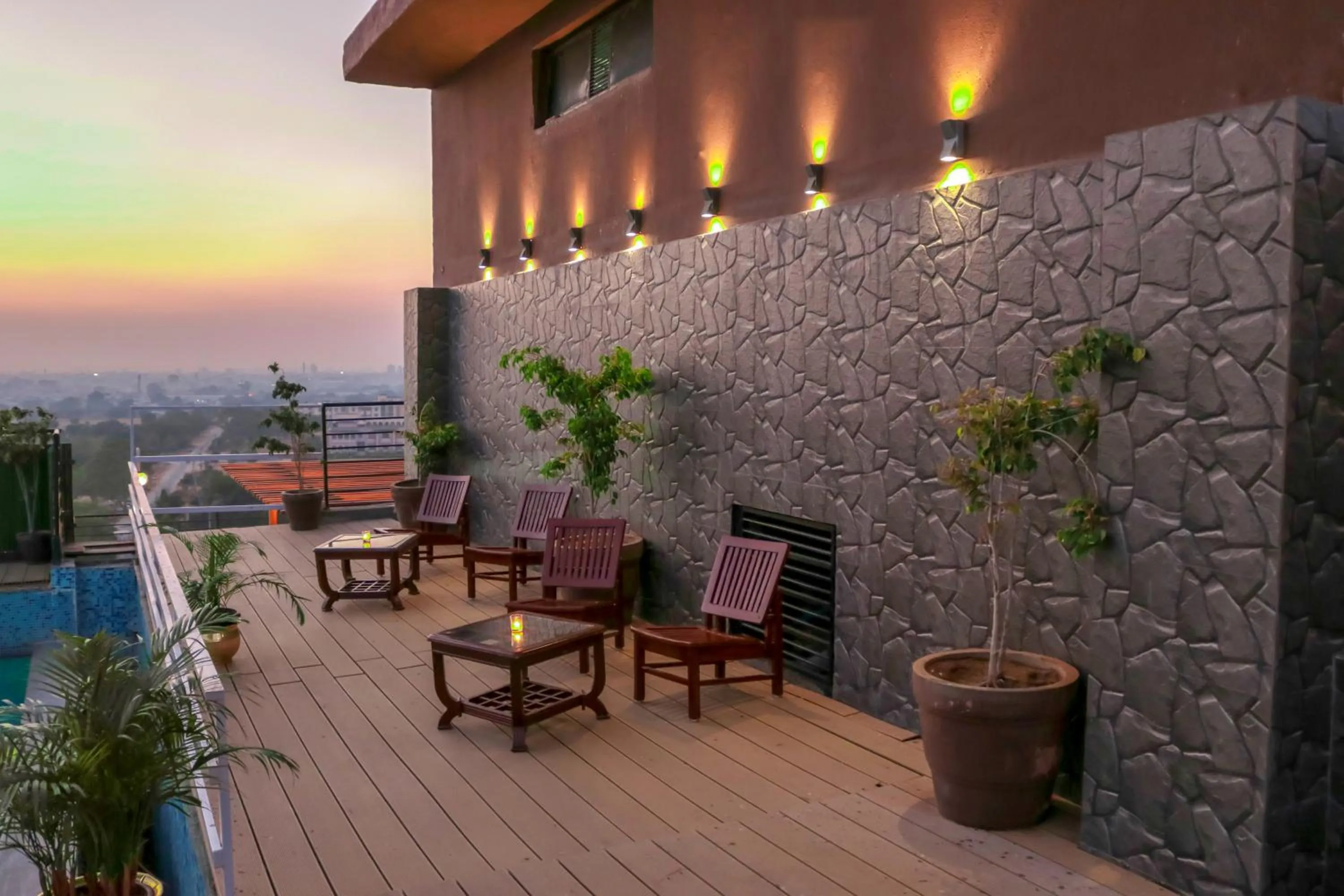 Sunrise in Park Ocean