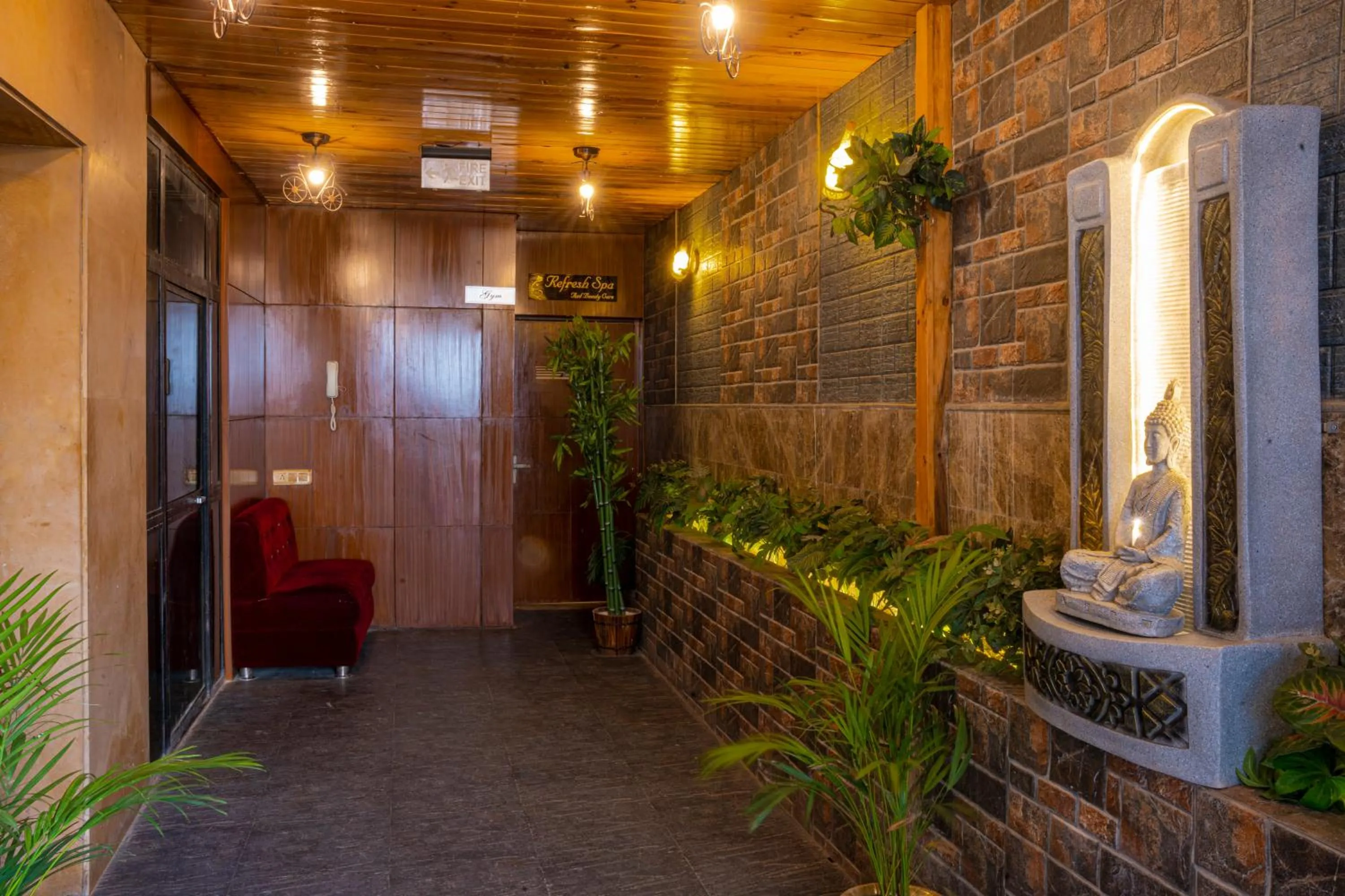 Seating area in Park Ocean