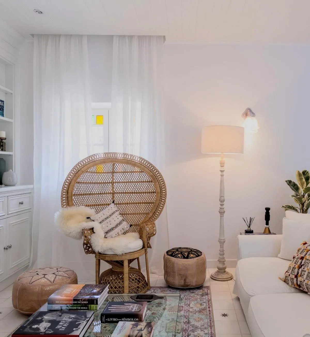 Living room in Quinta de Sá