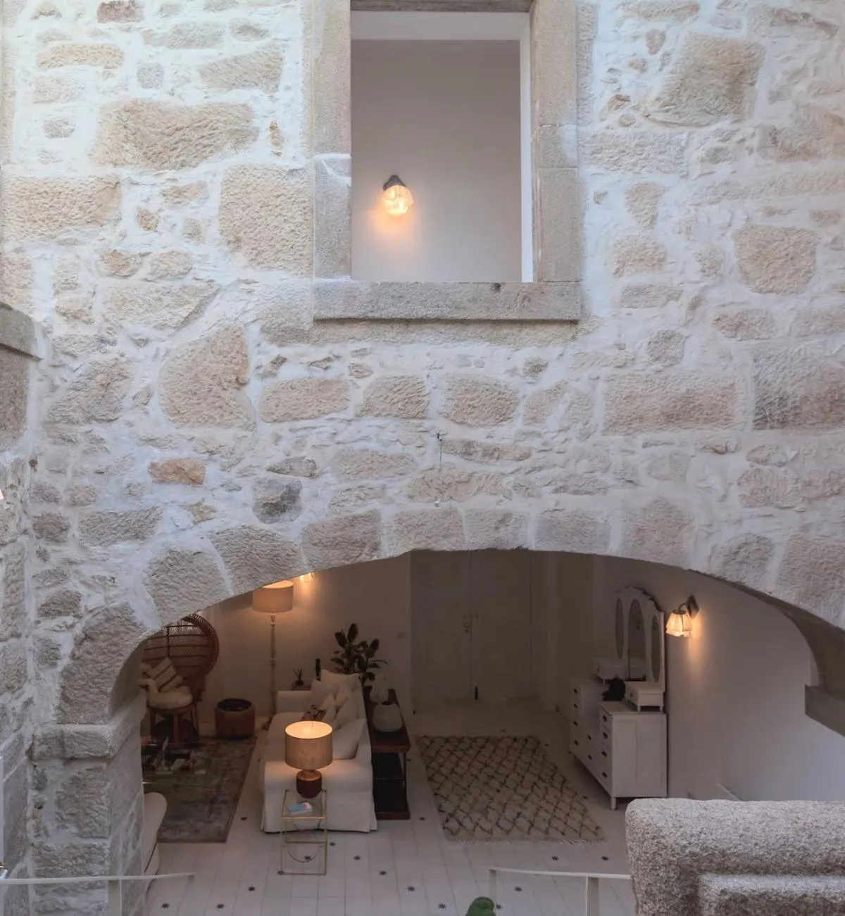 Living room in Quinta de Sá
