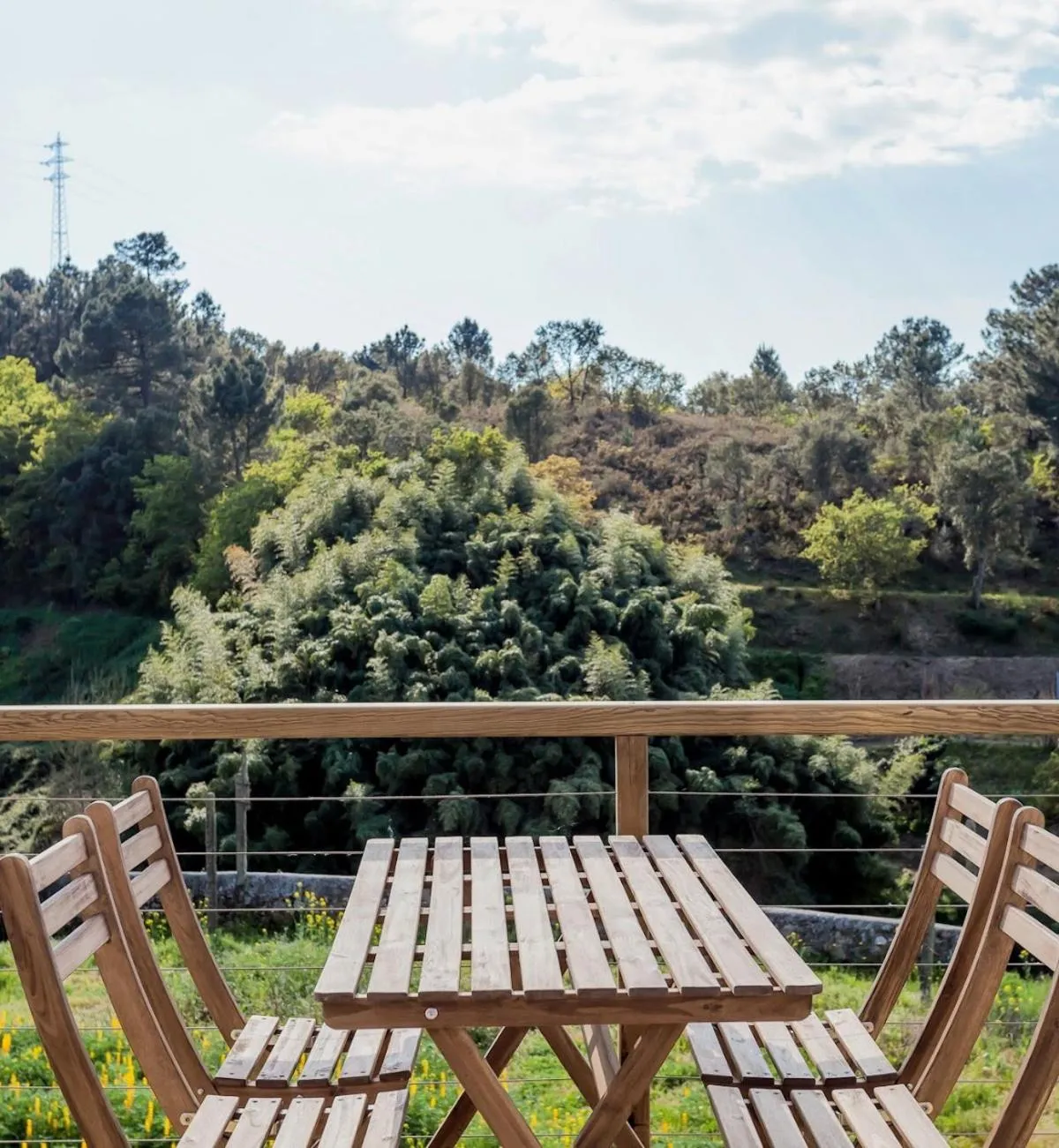 Natural landscape in Quinta de Sá