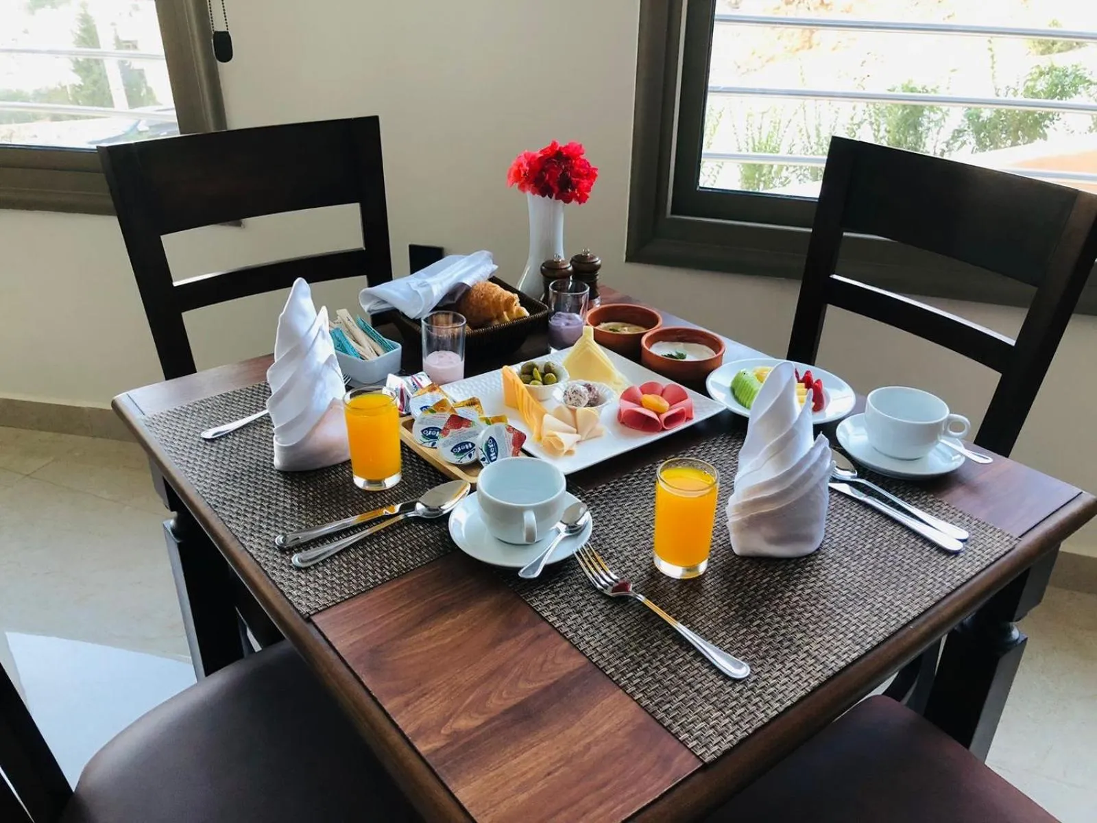 Dining area in Petra Legacy Luxury