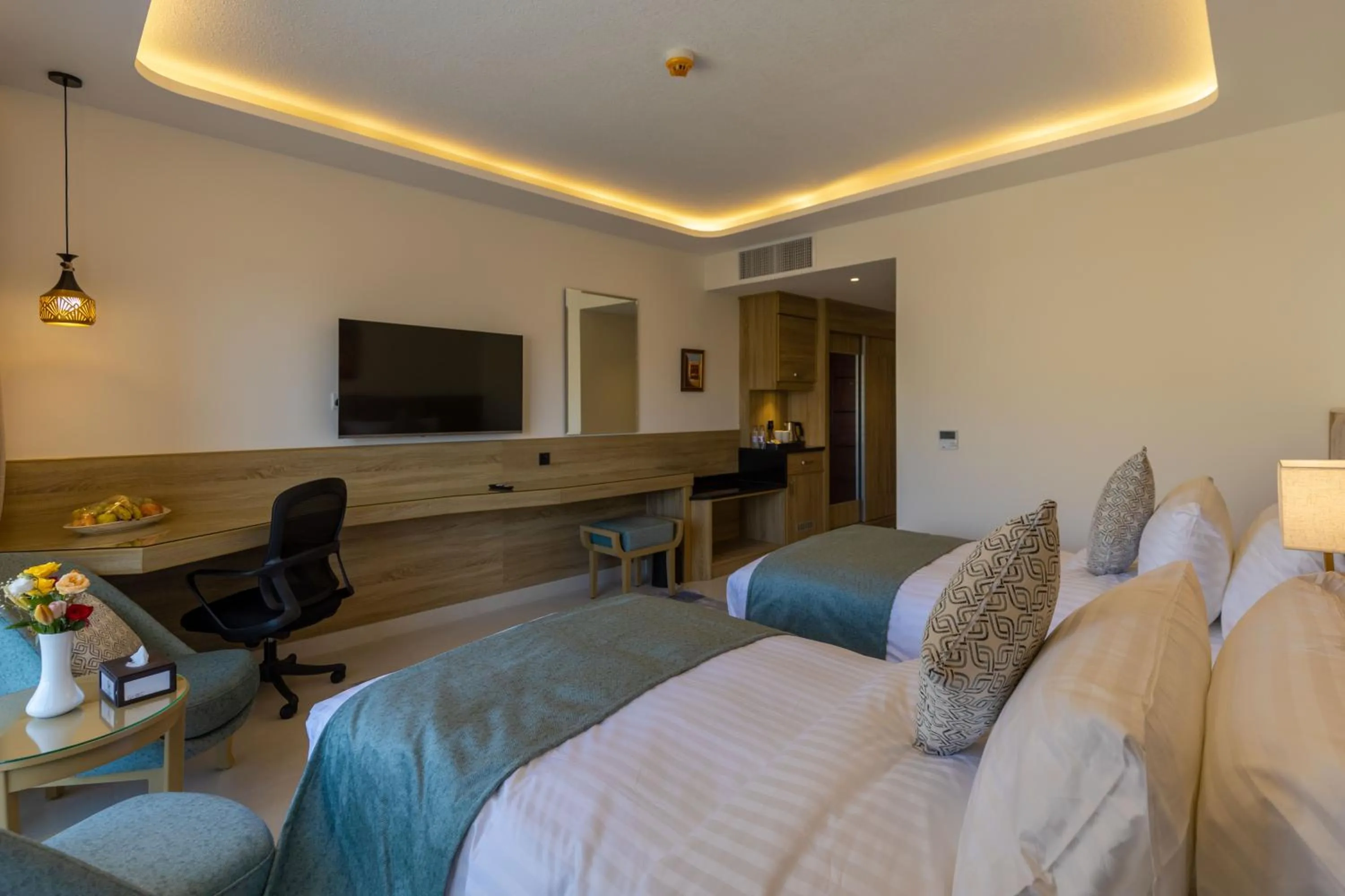 Communal lounge/ TV room in Petra Legacy Luxury