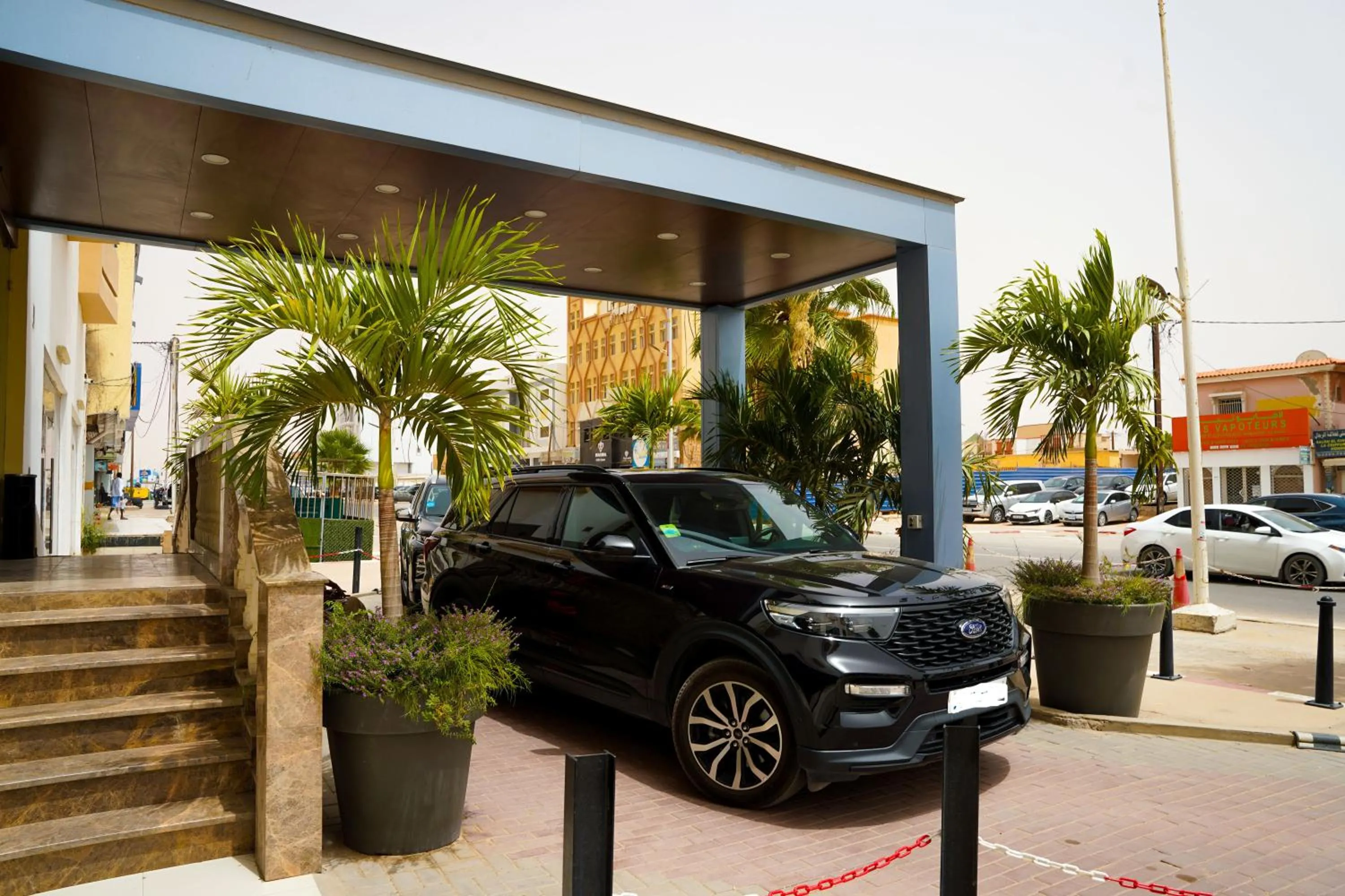 Parking in AB Business Hôtel