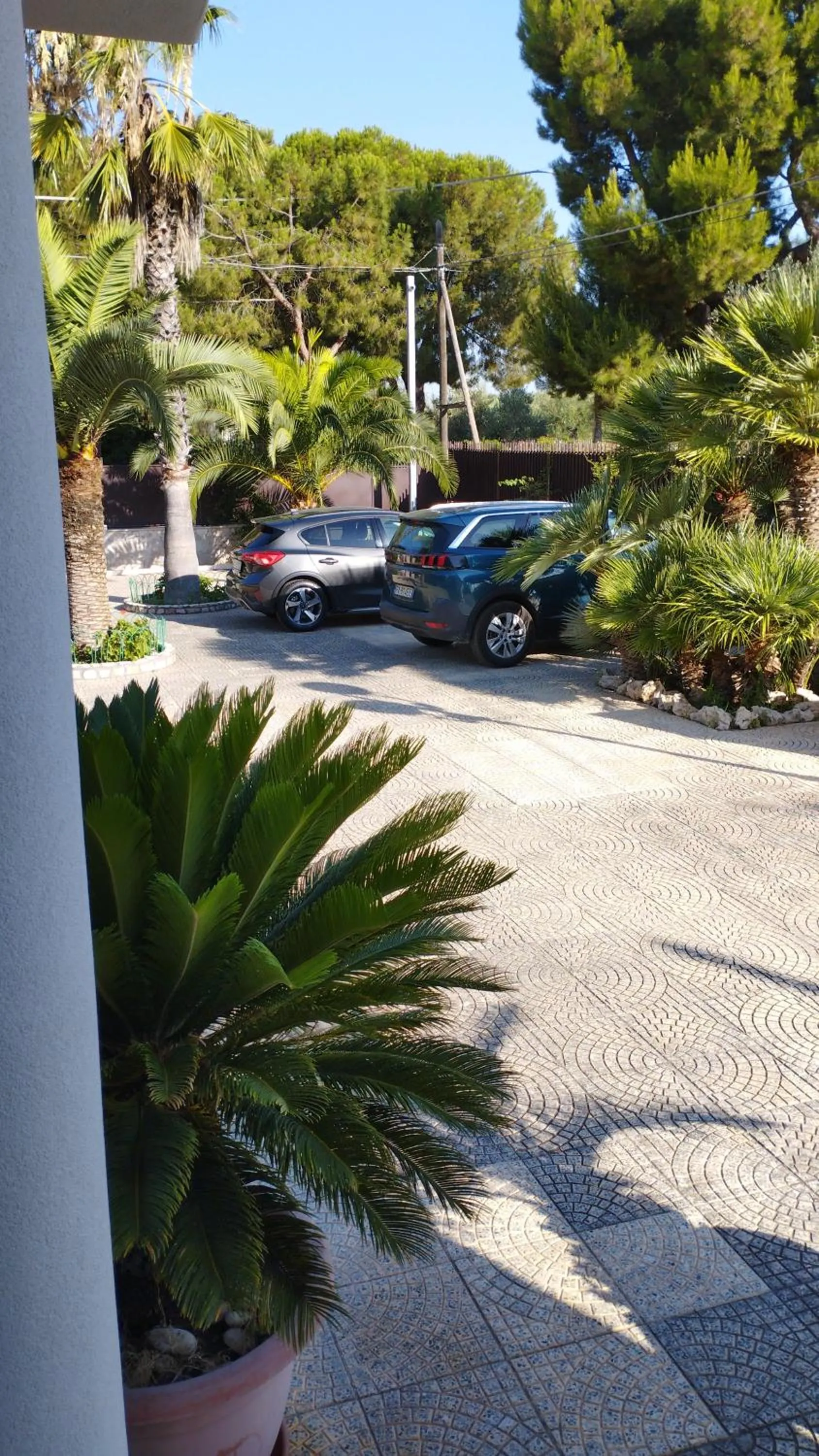 Parking in Villa Erry