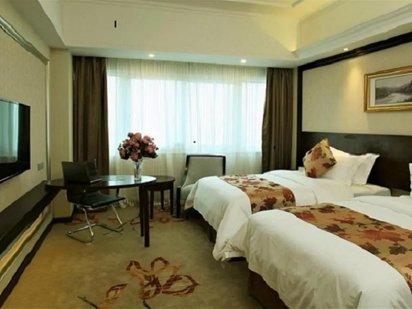 Bed in Vienna International Hotel Changzhou Railway Station