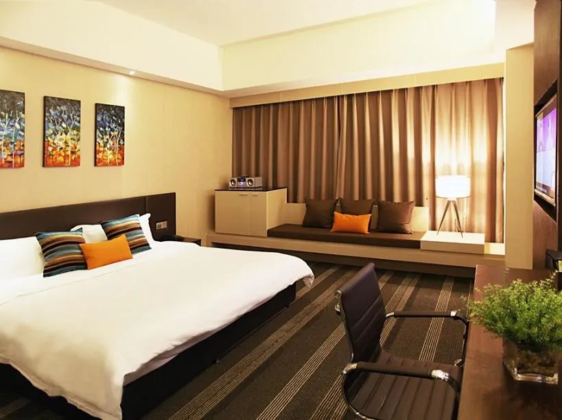 Bed in Vienna International Hotel Changzhou Railway Station