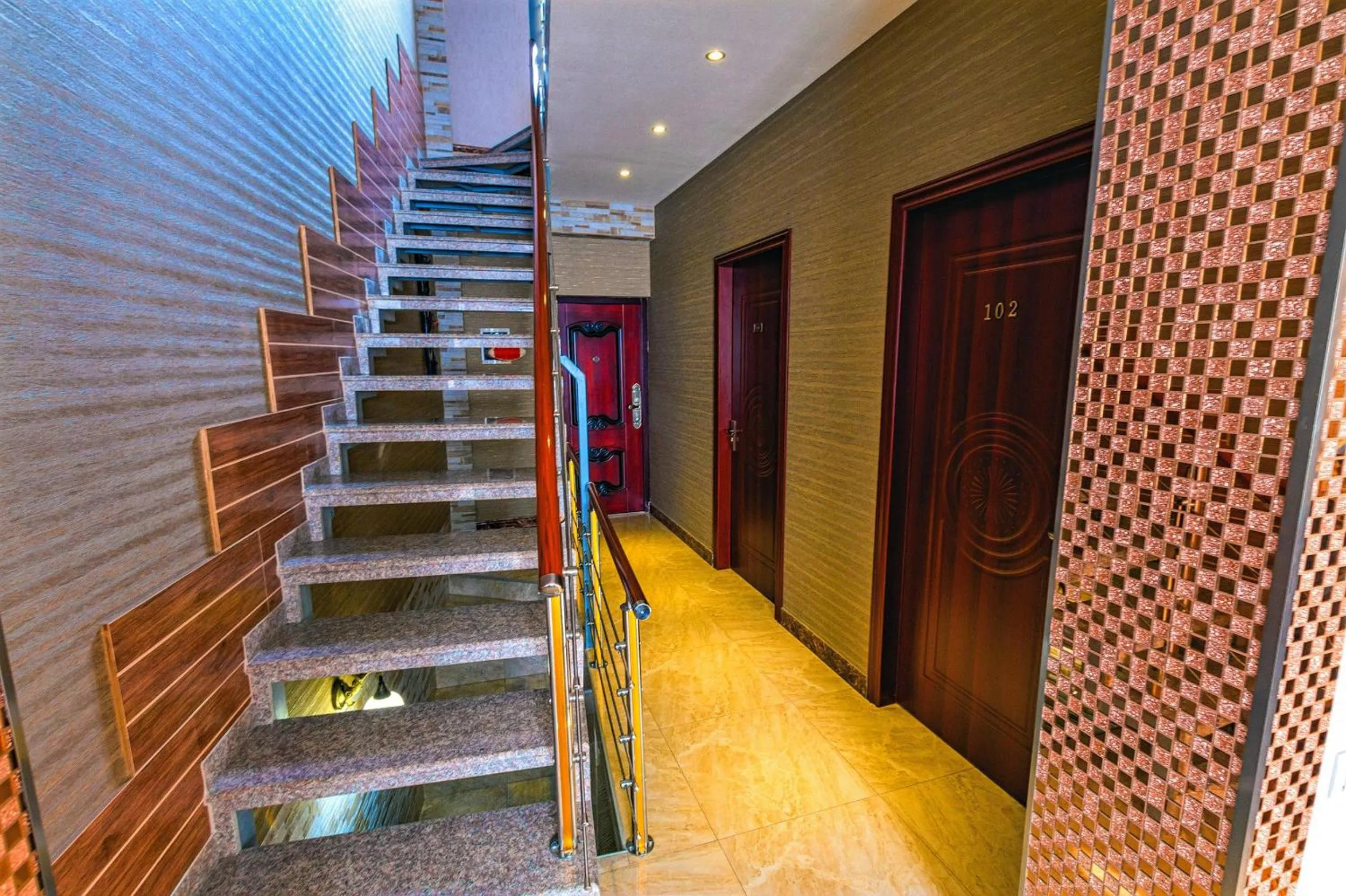 Decorative detail in Hotel Garden House