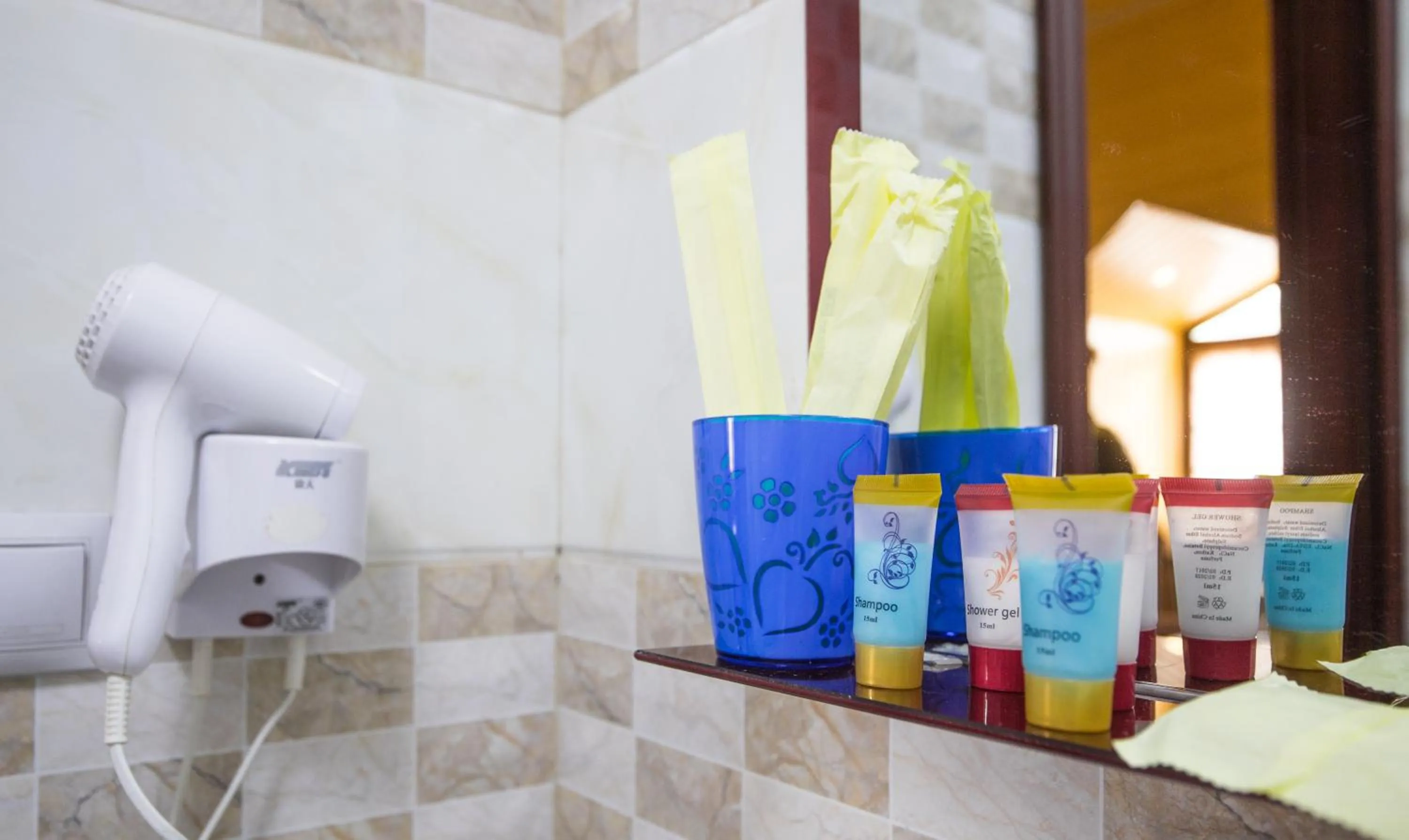 Decorative detail in Hotel Garden House