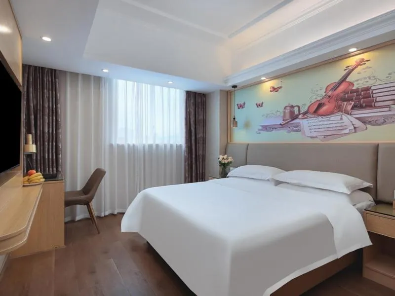 Bed in Vienna International Hotel Jingdezheng People Square