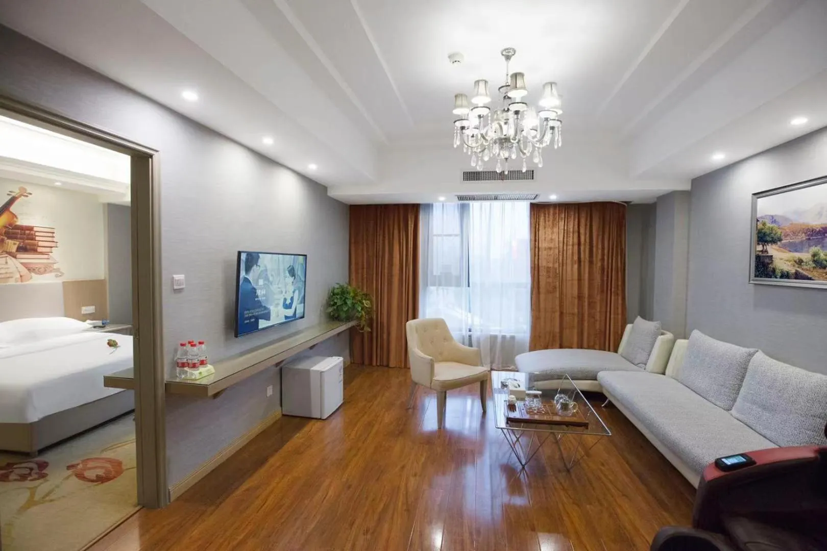 Bed in Vienna Hotel Nanyang People Road