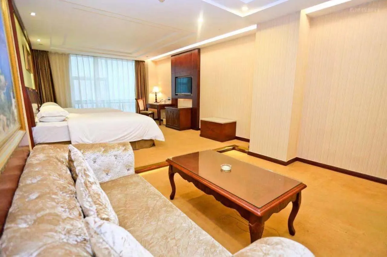 Bed in Vienna Hotel Guangzhou Yuexiu West Huifu Road