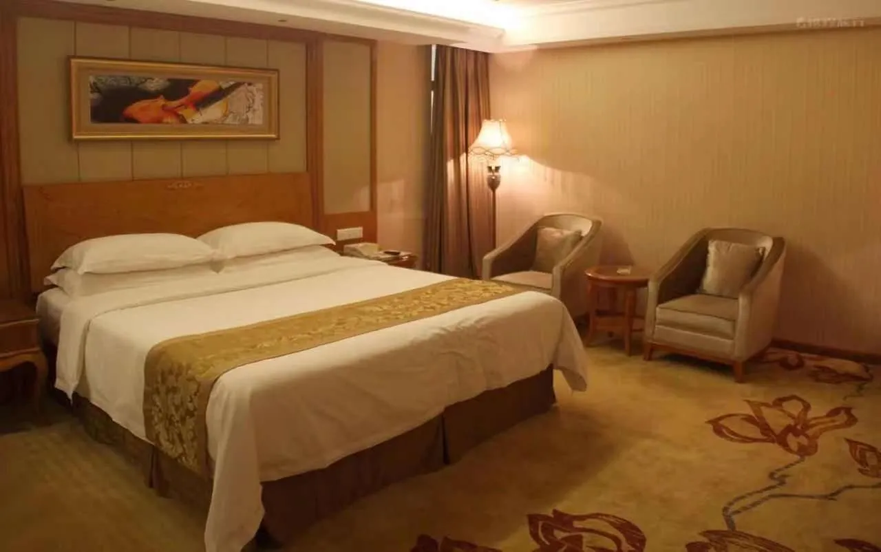 Bed in Vienna Hotel Shanwei Chengqu Xingye Road