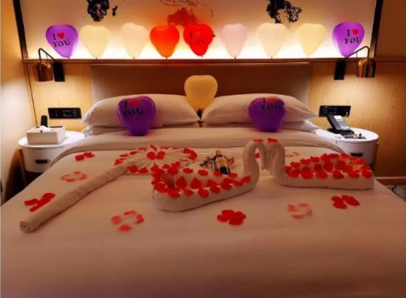 Bed in Vienna Hotel Shenzhen Railway station