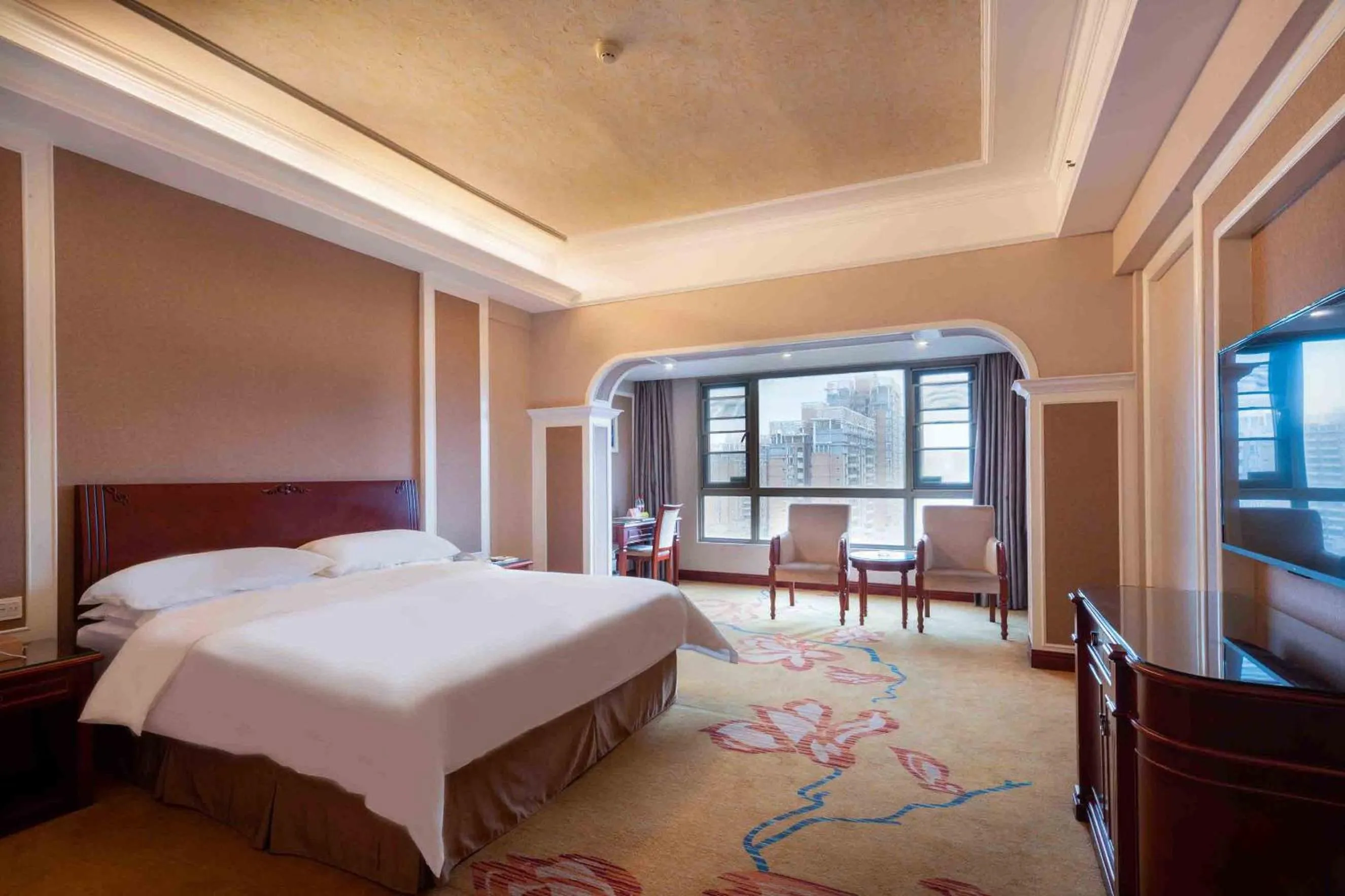 Bed in Vienna Hotel Shenzhen Songgang Liye Road