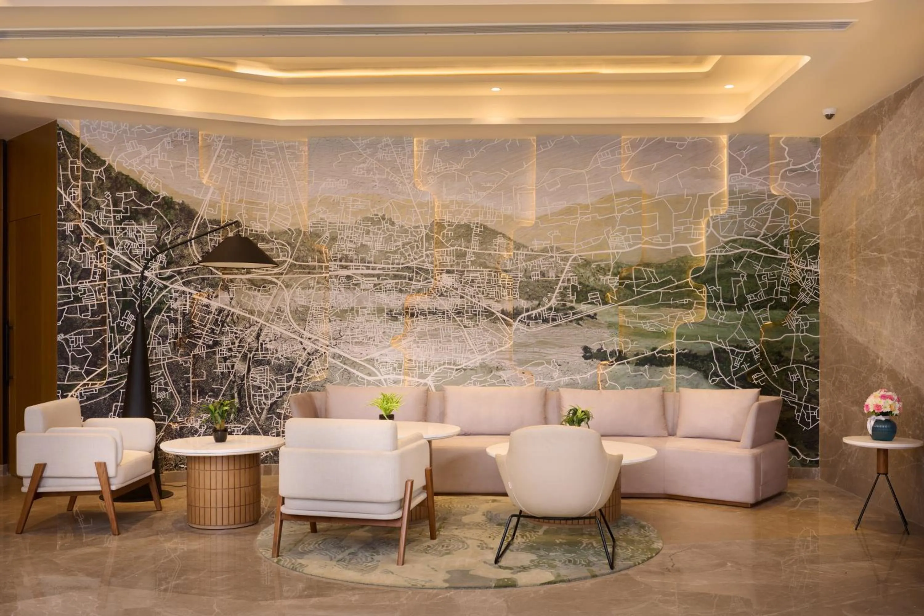 Lobby or reception in Riviera Sarovar Portico Pathankot