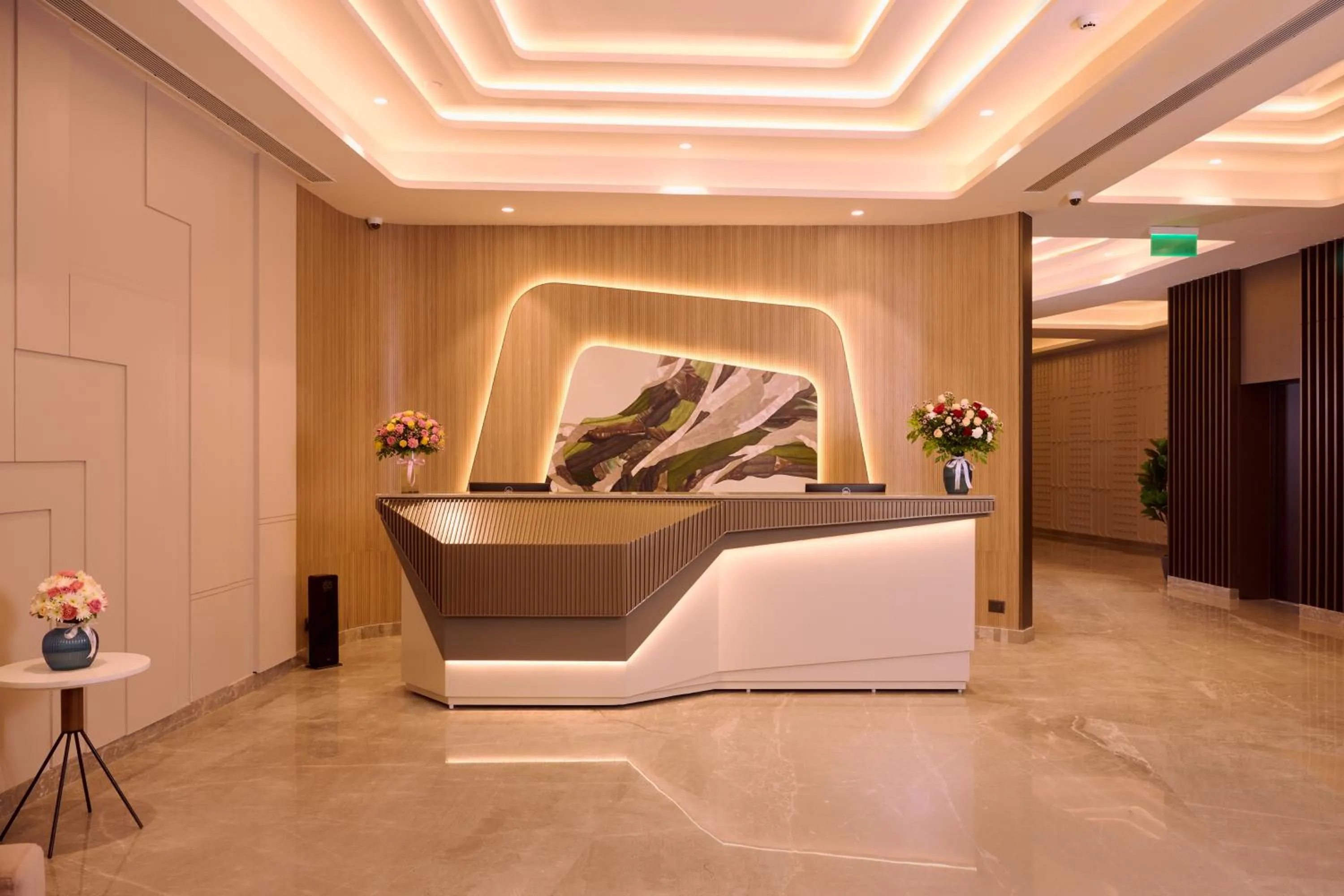Lobby or reception in Riviera Sarovar Portico Pathankot