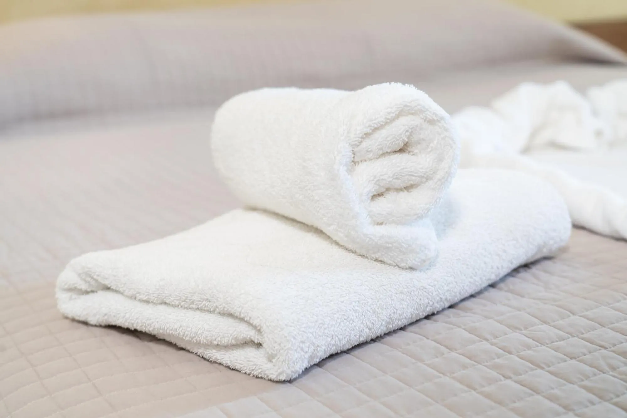 Bed in Four Seasons Hotel