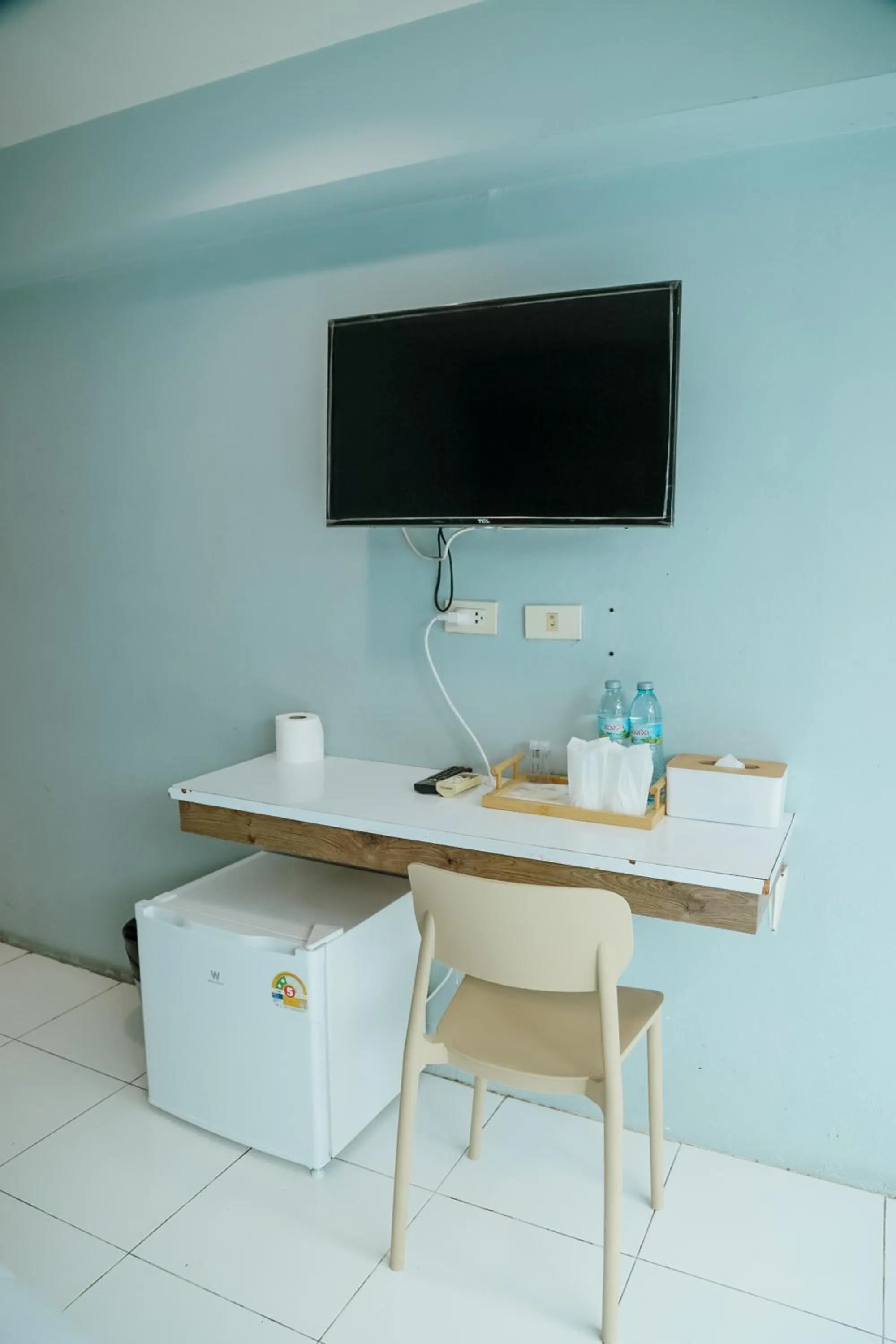 TV and multimedia in Full Stop Pool Villa Don Mueang