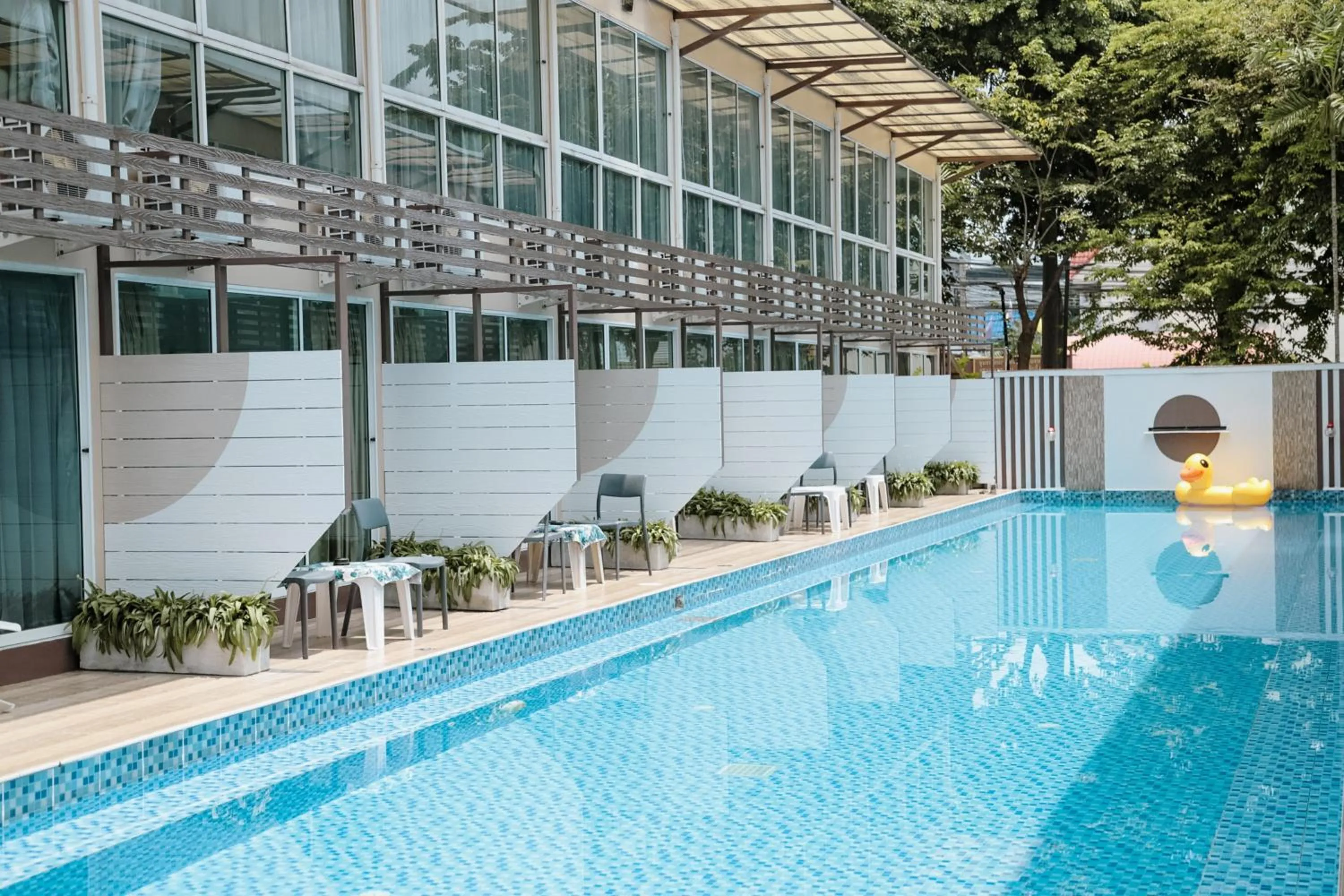 Swimming pool in Full Stop Pool Villa Don Mueang