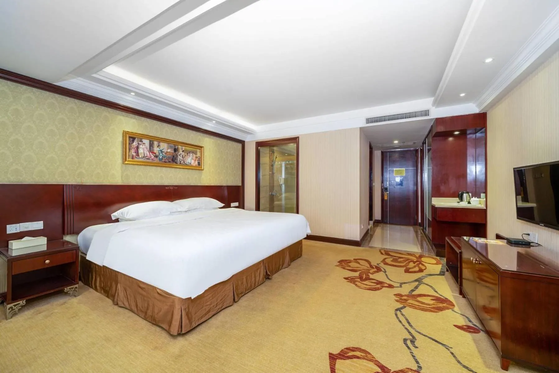 Bed in Vienna Hotel Dongguan Houjie Exhibition Center