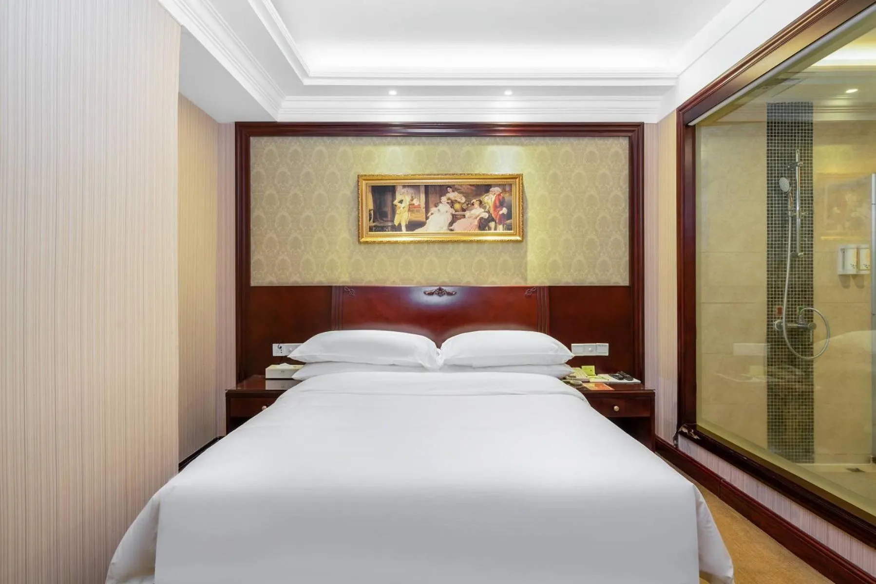 Bed in Vienna Hotel Dongguan Houjie Exhibition Center