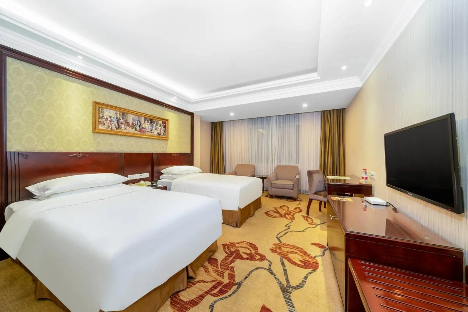 Bed in Vienna Hotel Dongguan Houjie Exhibition Center