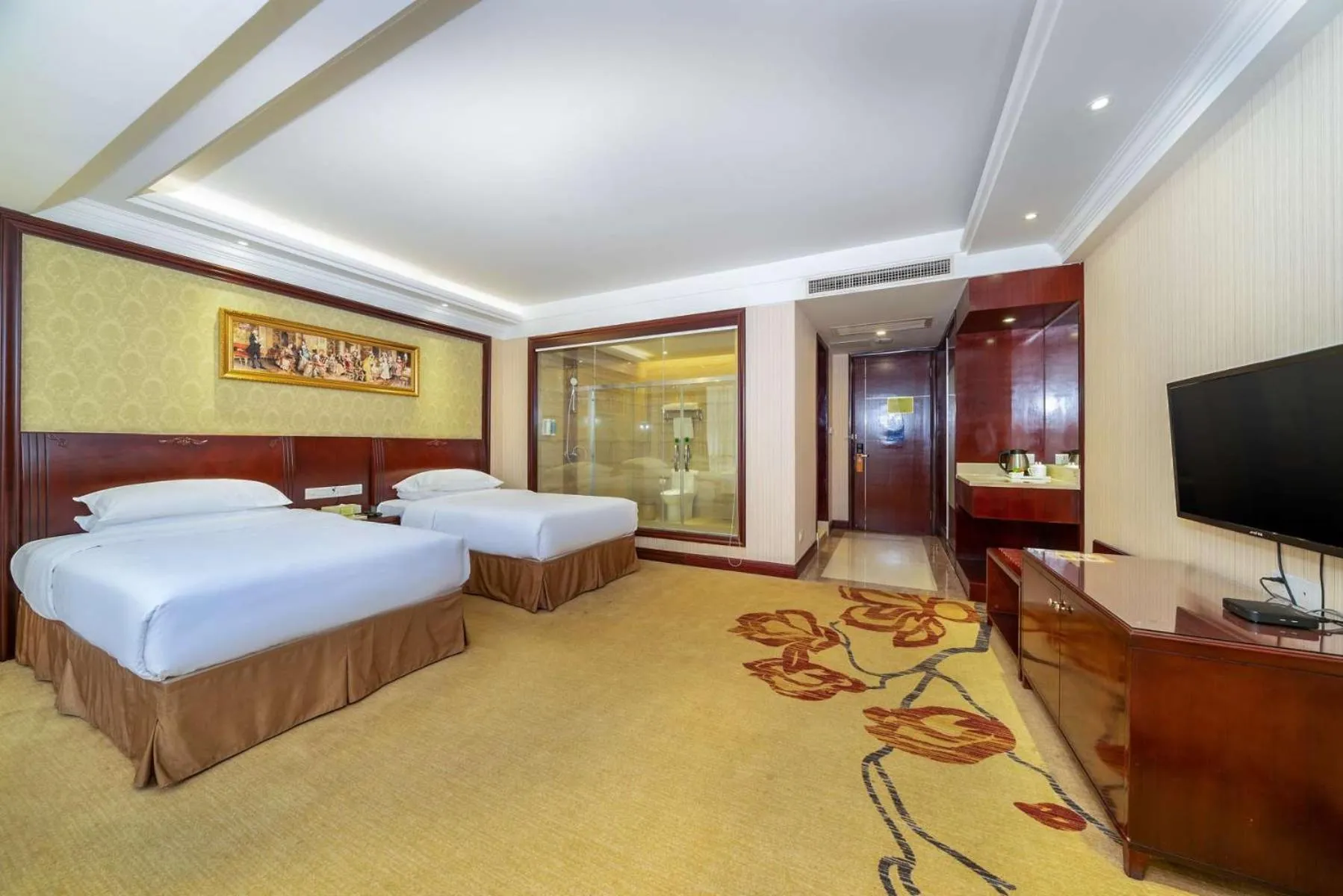 Bed in Vienna Hotel Dongguan Houjie Exhibition Center