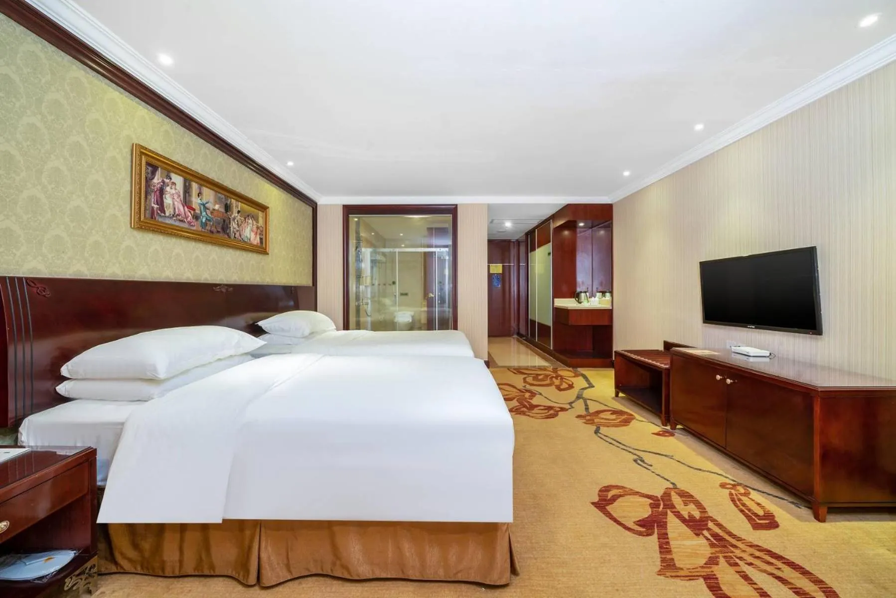 Bed in Vienna Hotel Dongguan Houjie Exhibition Center