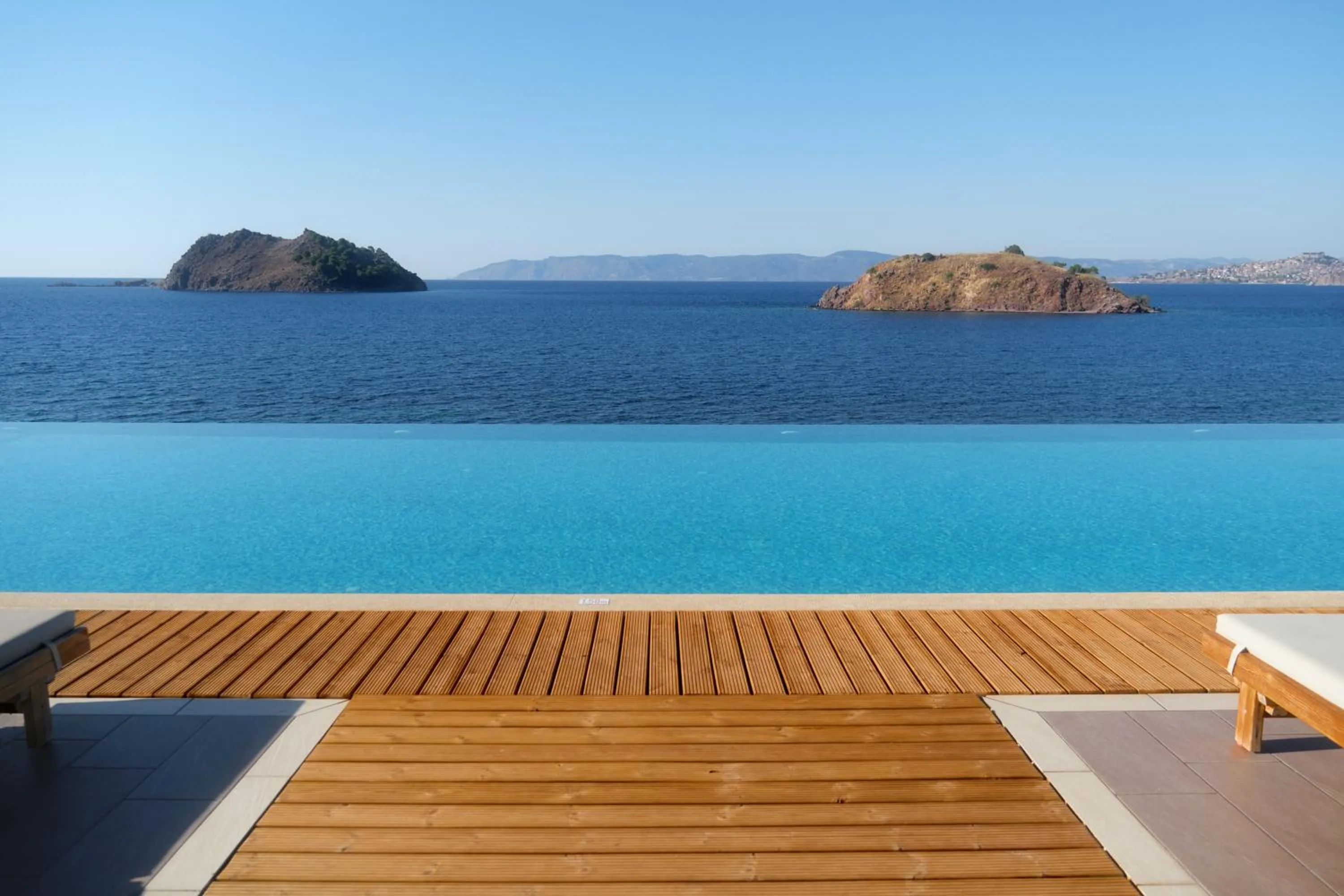 Natural landscape in Little Bird Lesvos