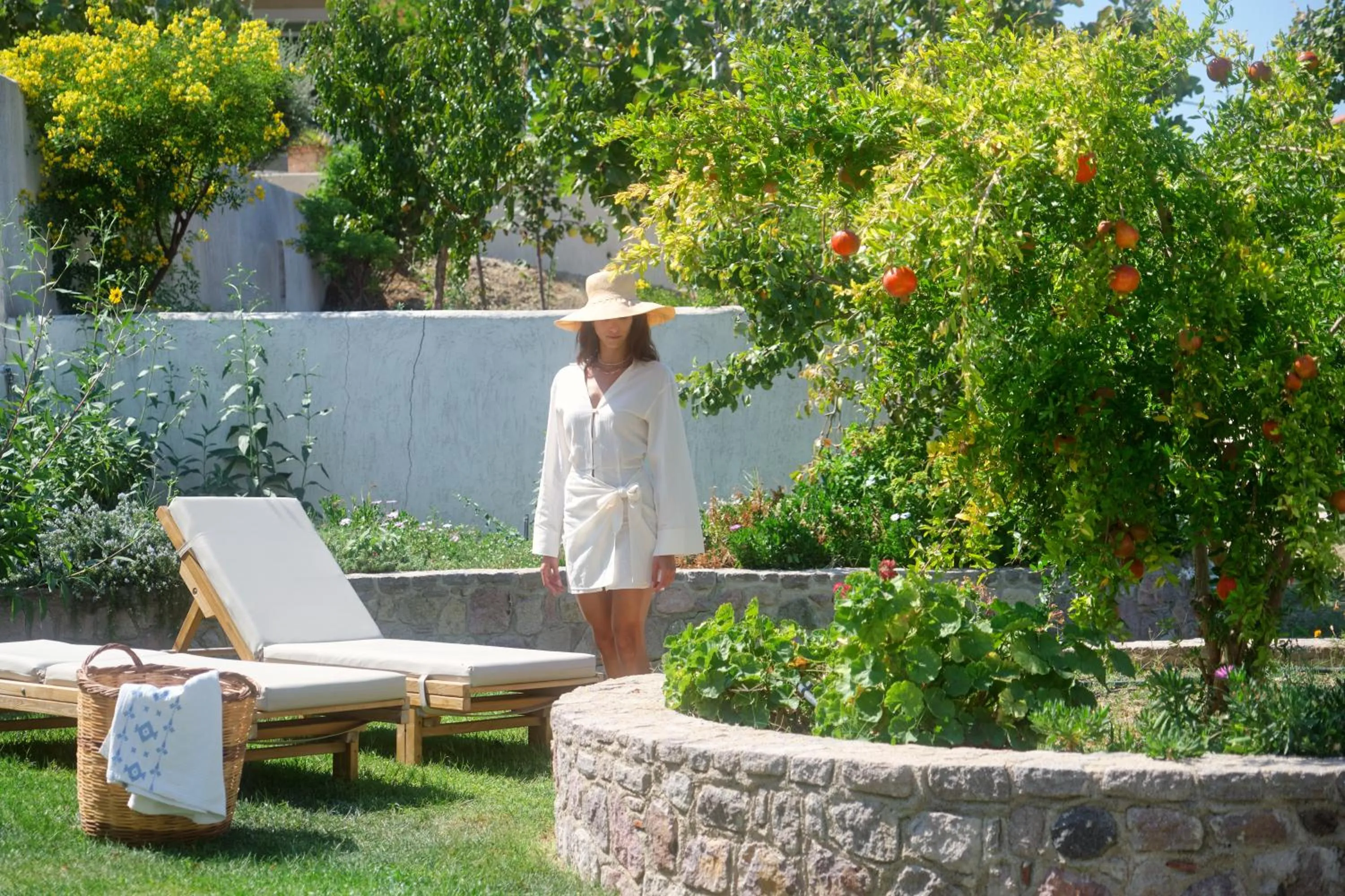 Garden in Little Bird Lesvos