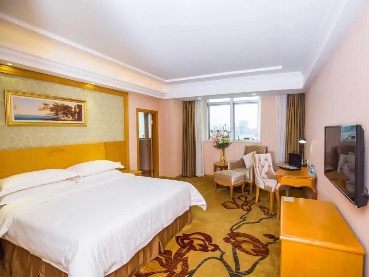 Bed in Vienna Hotel Foshan Nanzhuang Avenue
