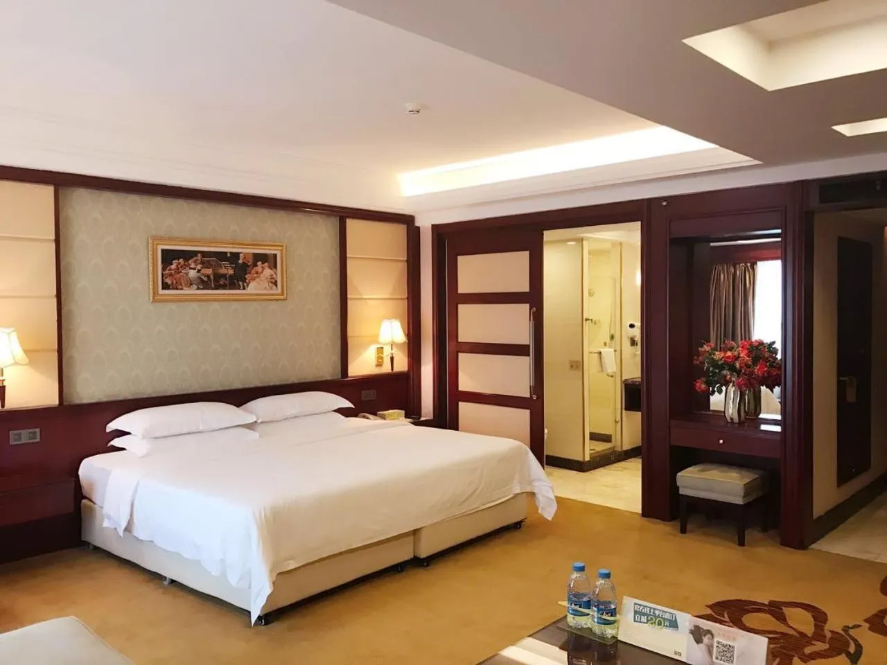Bed in Vienna Hotel Foshan Nanzhuang Avenue
