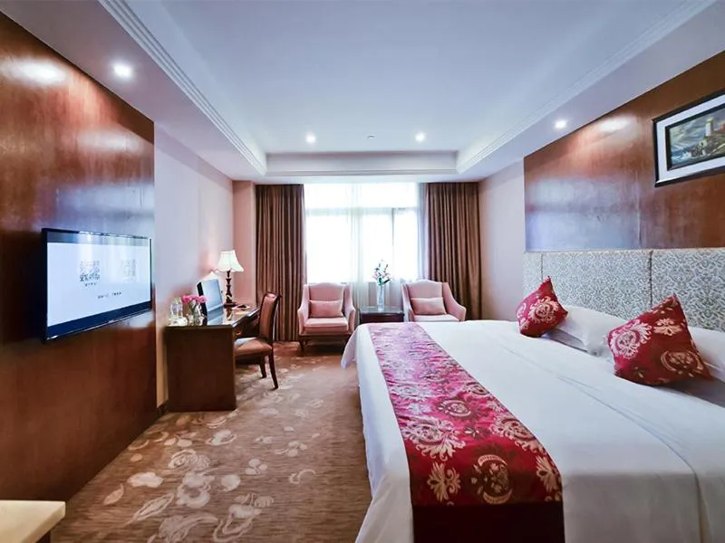 Bed in Vienna Hotel Nanning Jiangnan Wanda