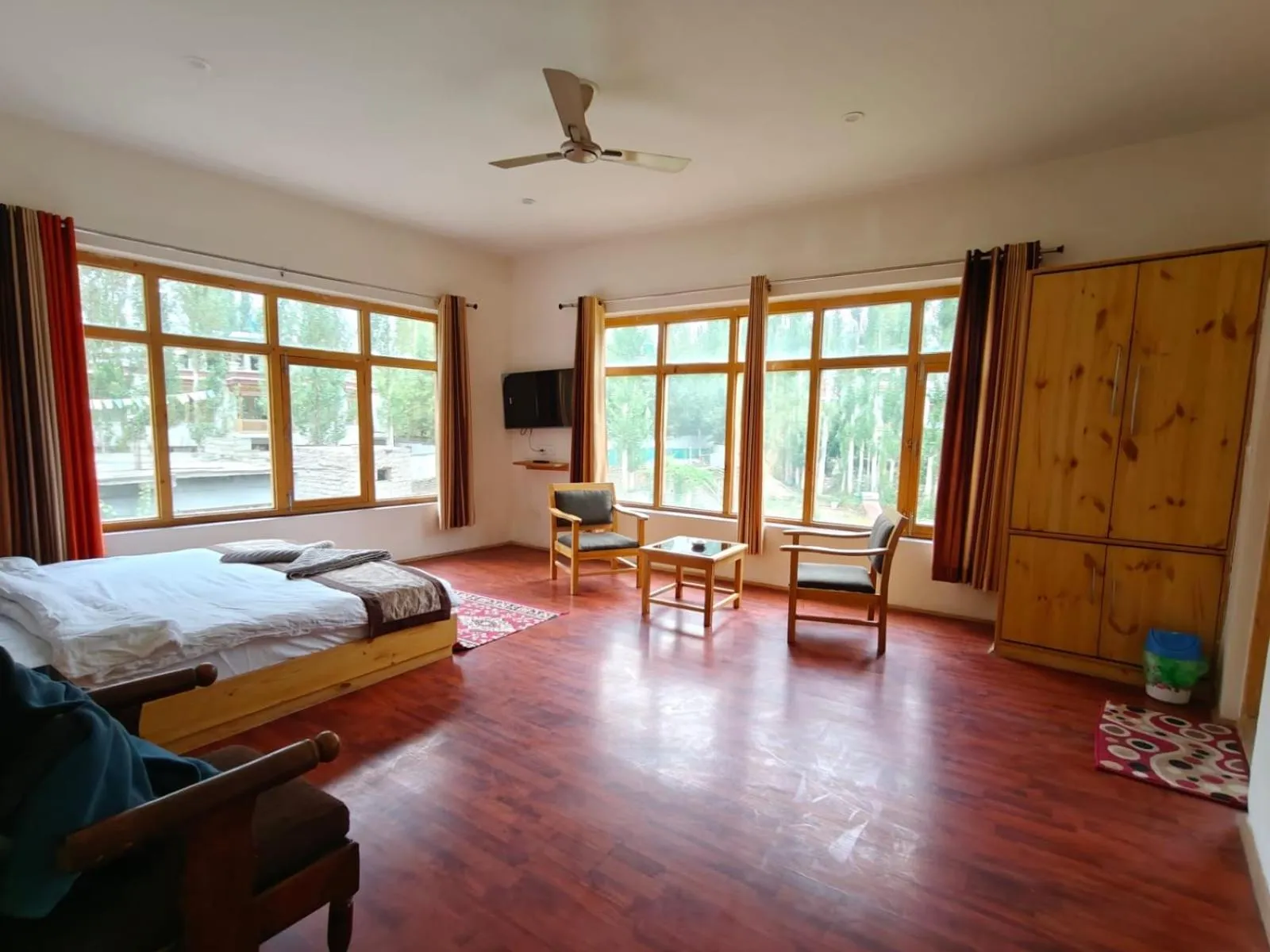 Bed in Hotel Sambhava Inn, Leh