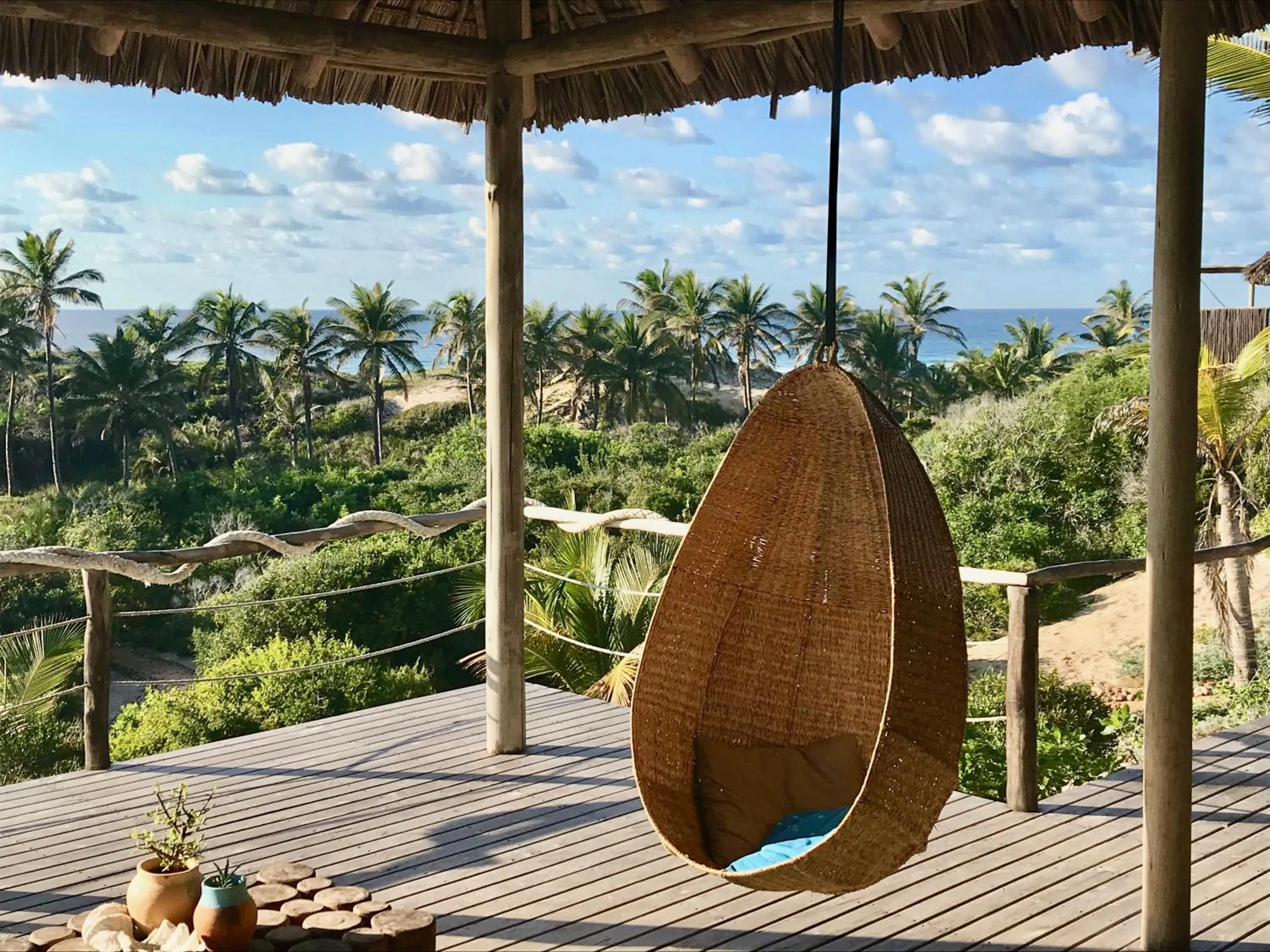 Balcony/Terrace in Travessia Beach Lodge