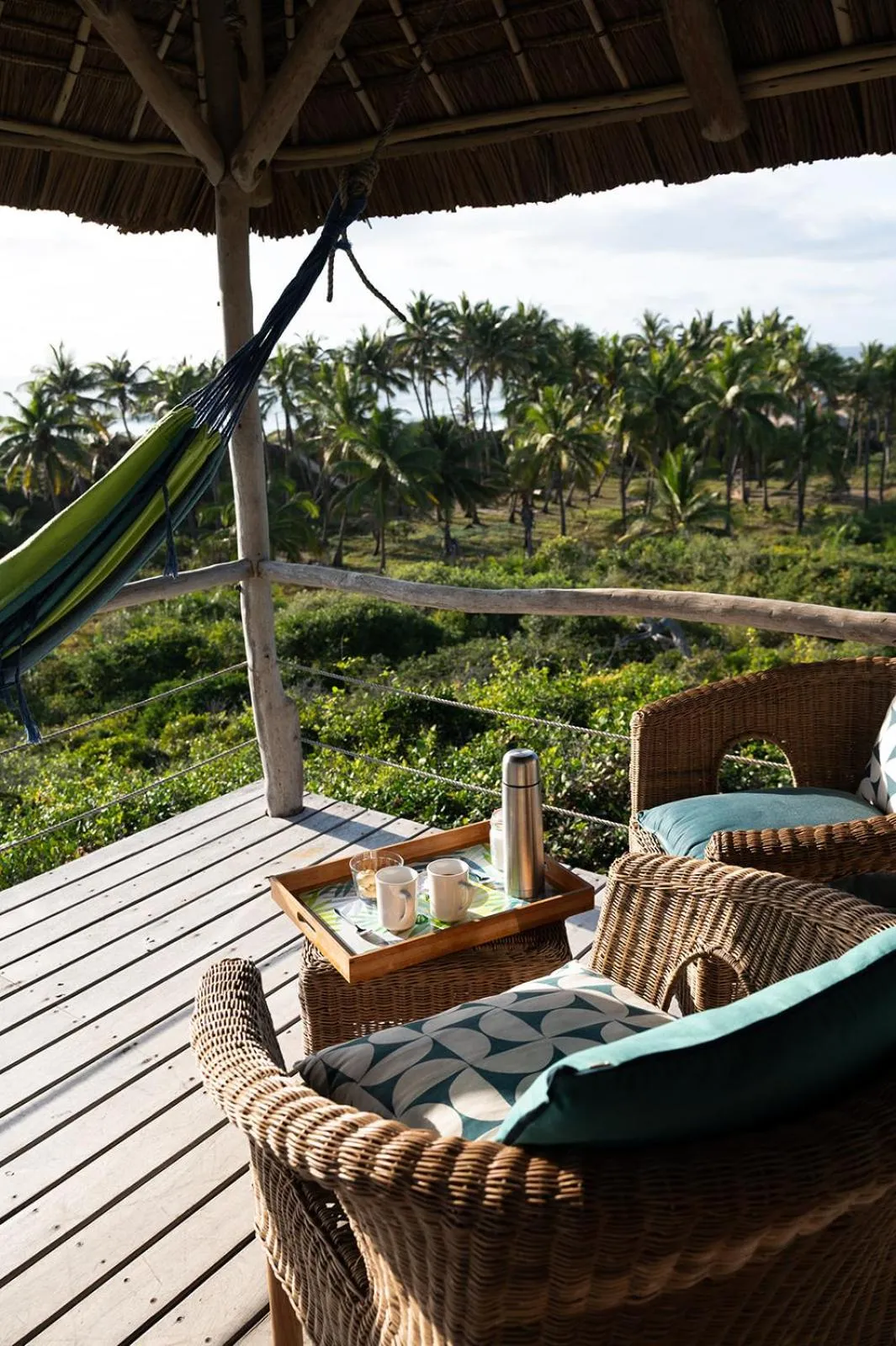 Deluxe Double or Twin Room with Sea View - single occupancy in Travessia Beach Lodge