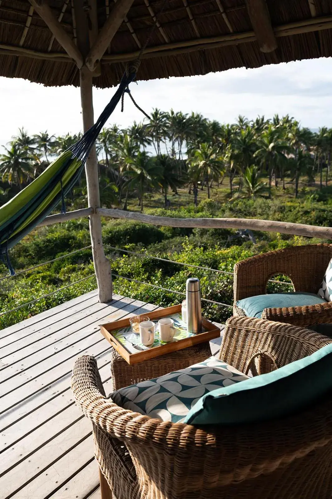 Deluxe Double or Twin Room with Sea View - single occupancy in Travessia Beach Lodge Deluxe Double or Twin Room with Sea View - single occupancy in Travessia Beach Lodge