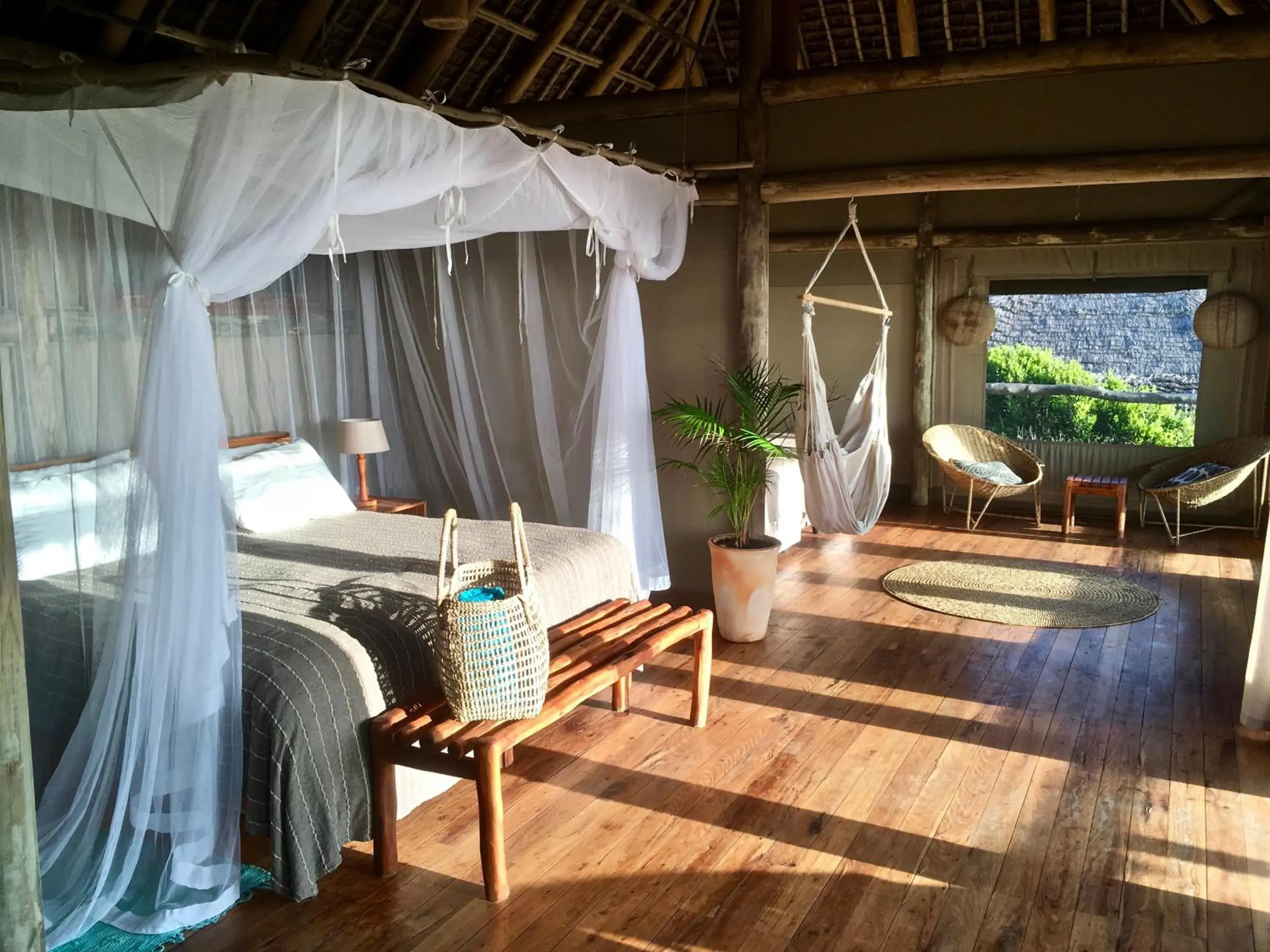 Family Room with Balcony and Sea View in Travessia Beach Lodge Family Room with Balcony and Sea View in Travessia Beach Lodge