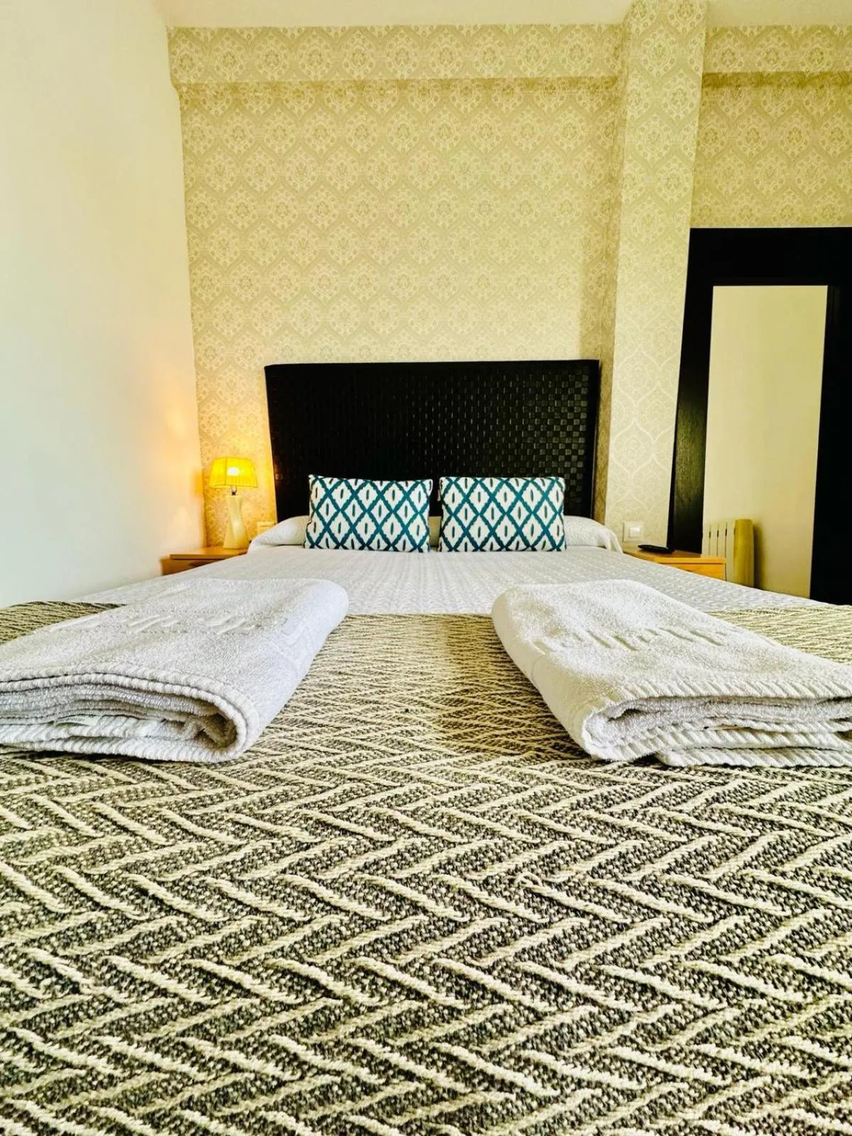 Bed in Apartamento Turístico Pizarro