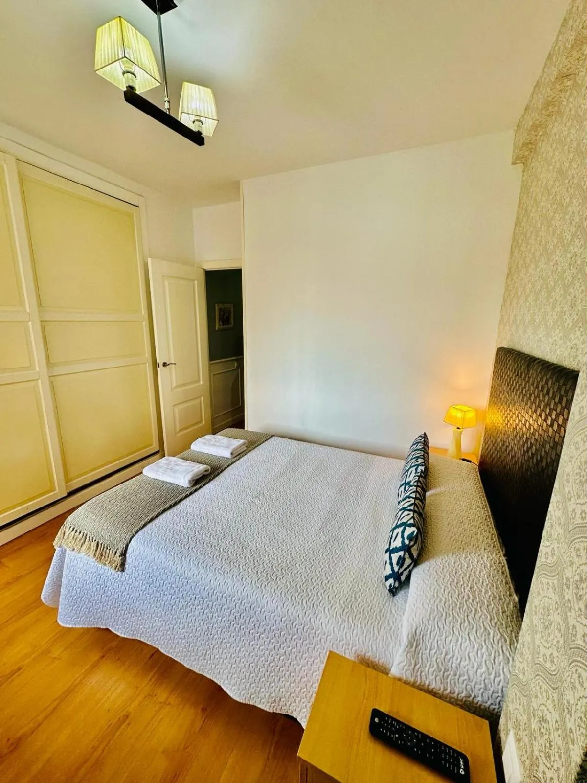 Bed in Apartamento Turístico Pizarro