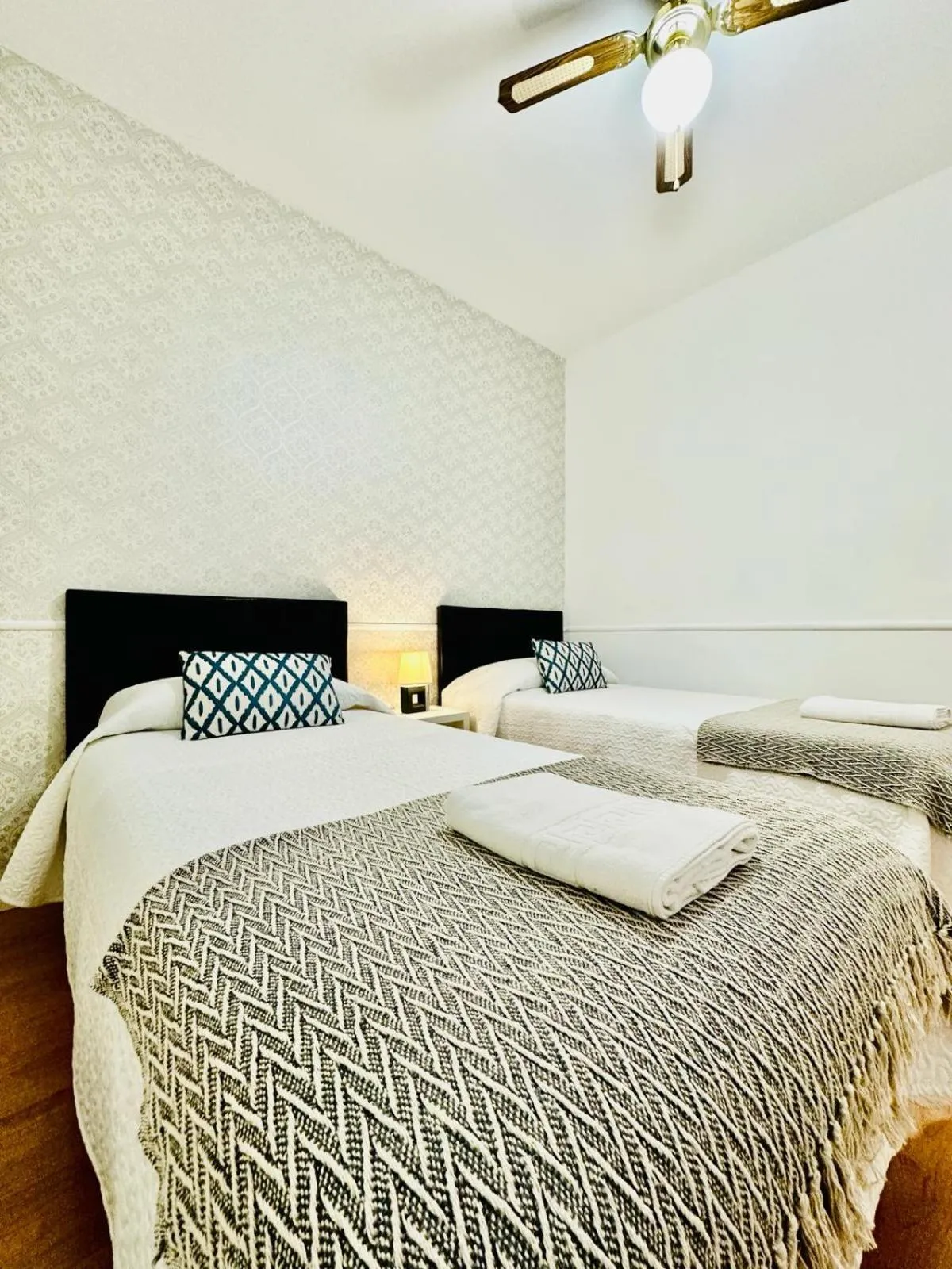 Bed in Apartamento Turístico Pizarro
