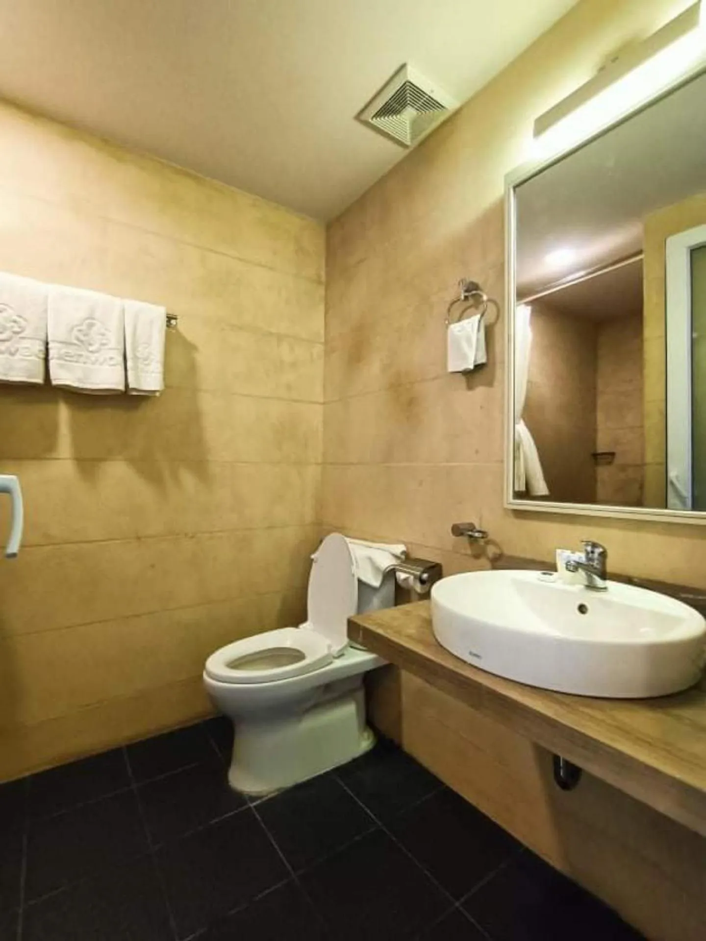 Toilet in Glenwood Suites