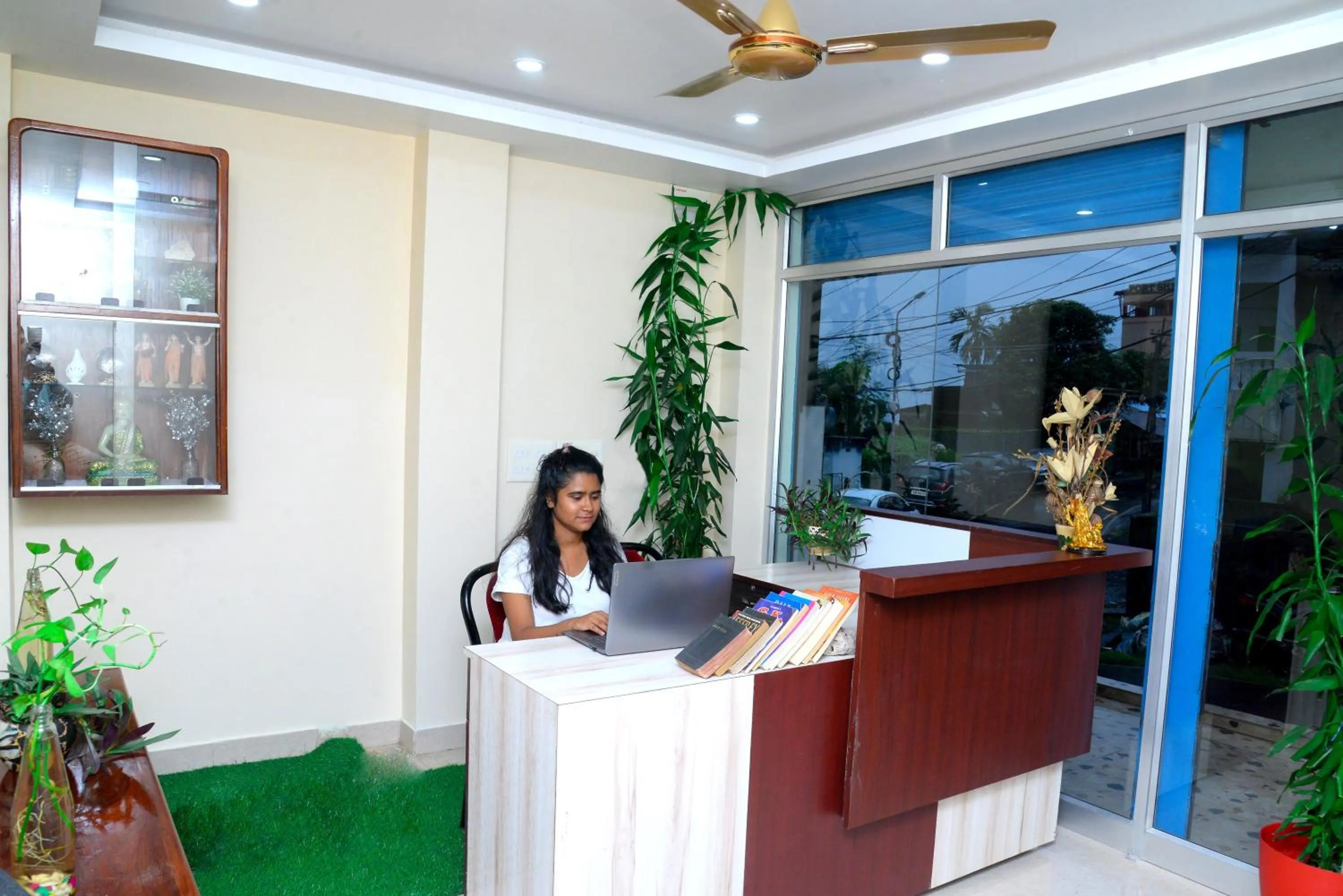 Lobby or reception in Deer Park Hometel