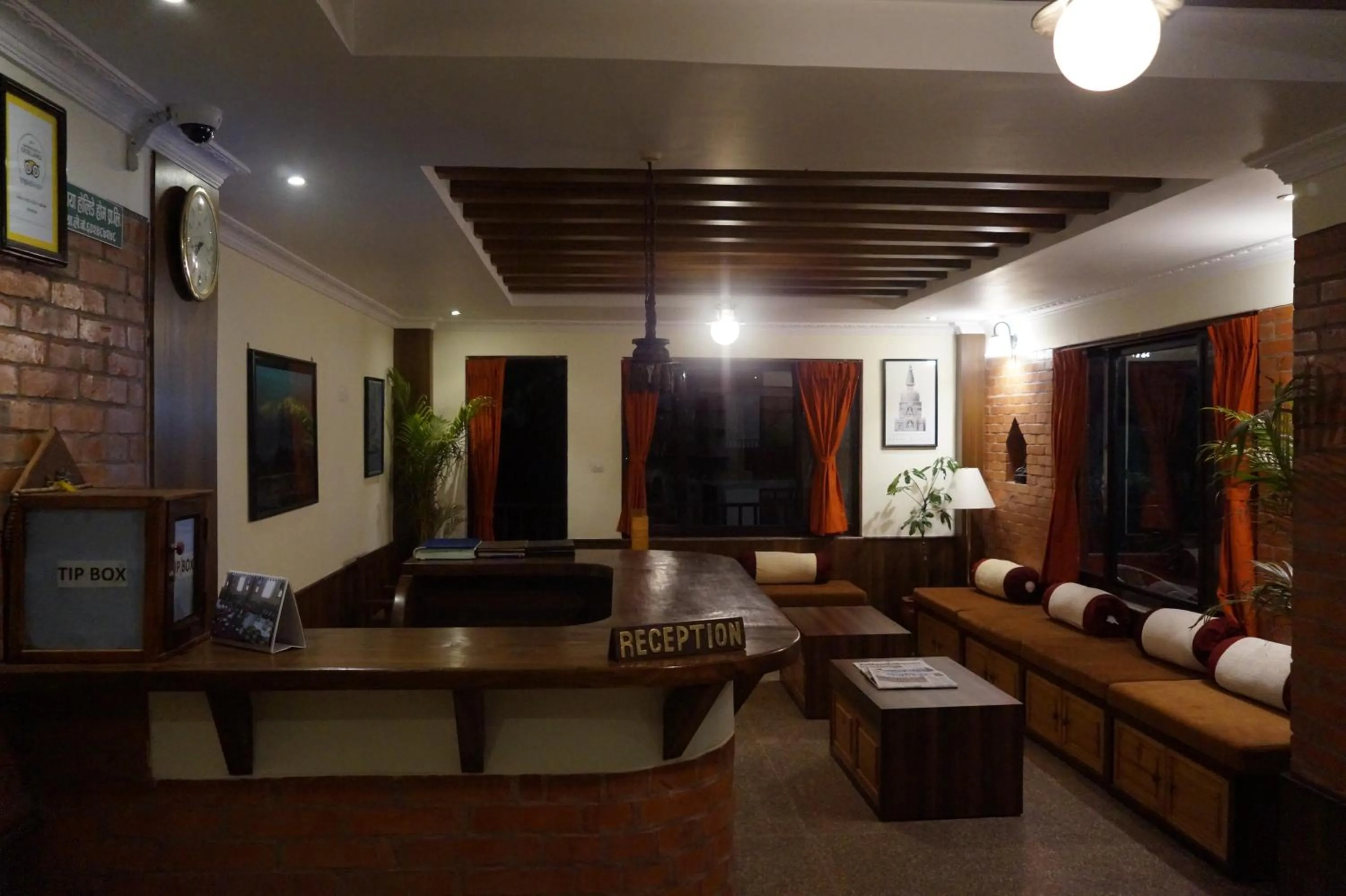 Lobby or reception in Gaia Holiday Home