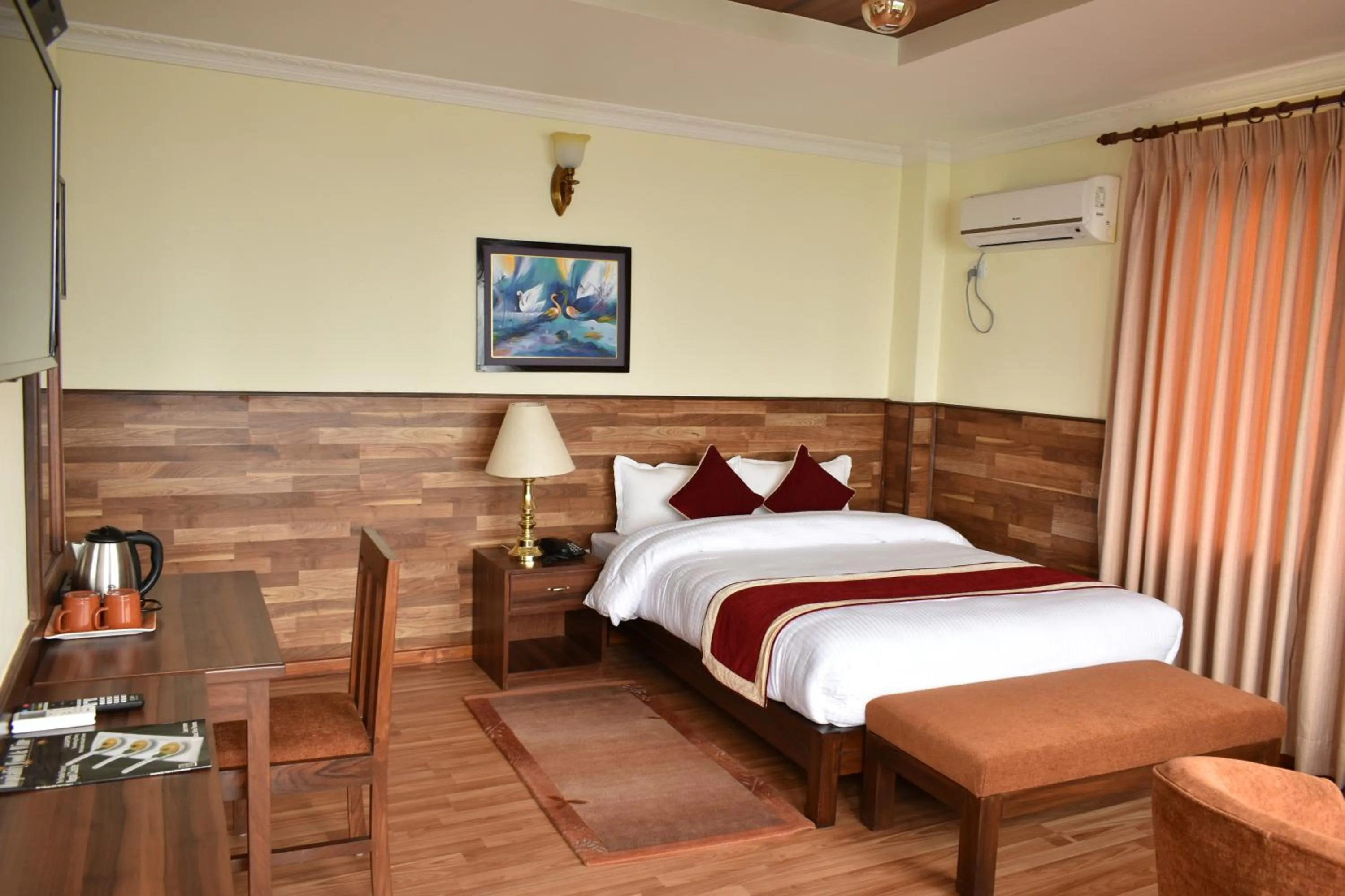 Bed in Gaia Holiday Home