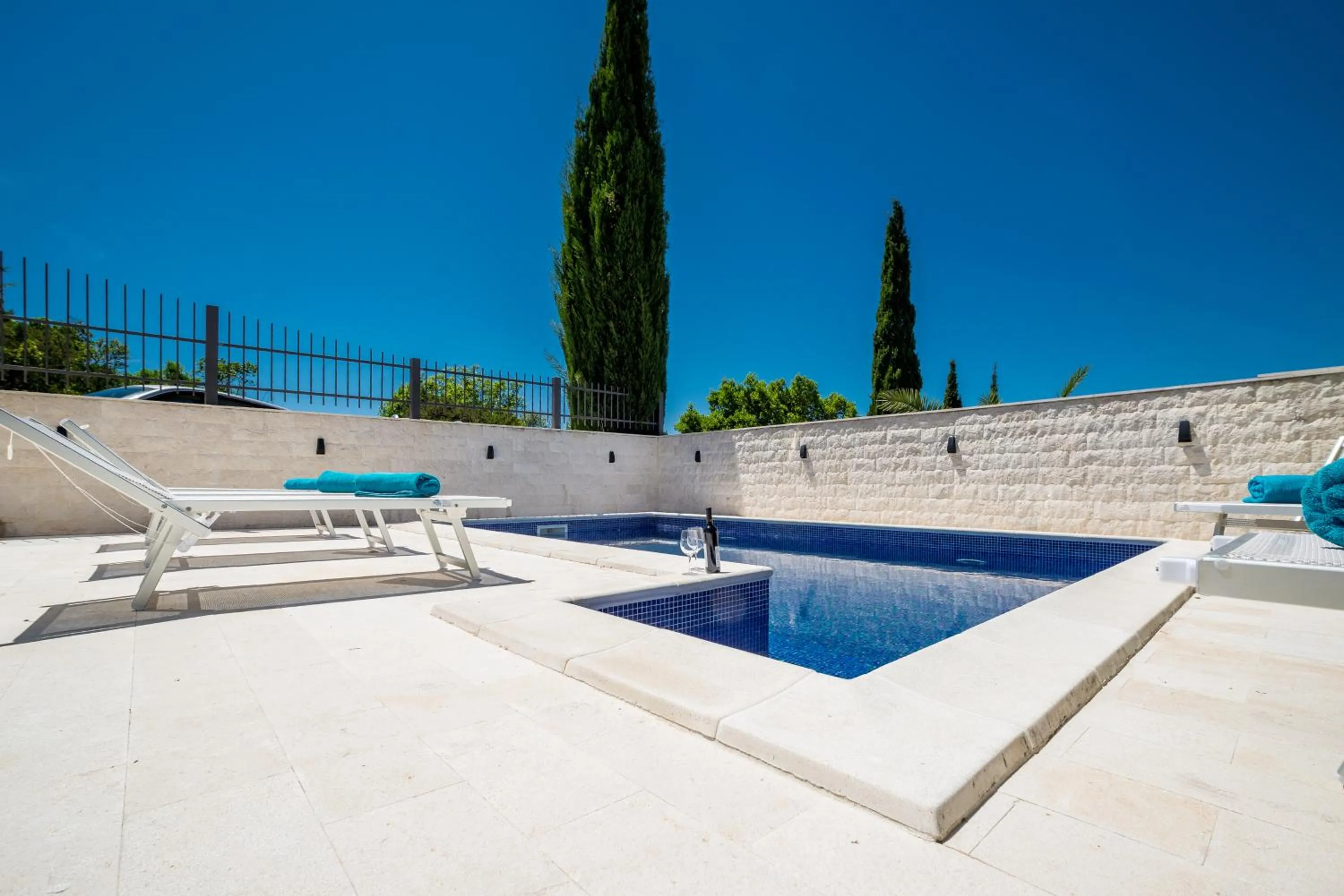 Sea view in Villa Luštica, Spacious 4-Bedroom Villa with Private Pool