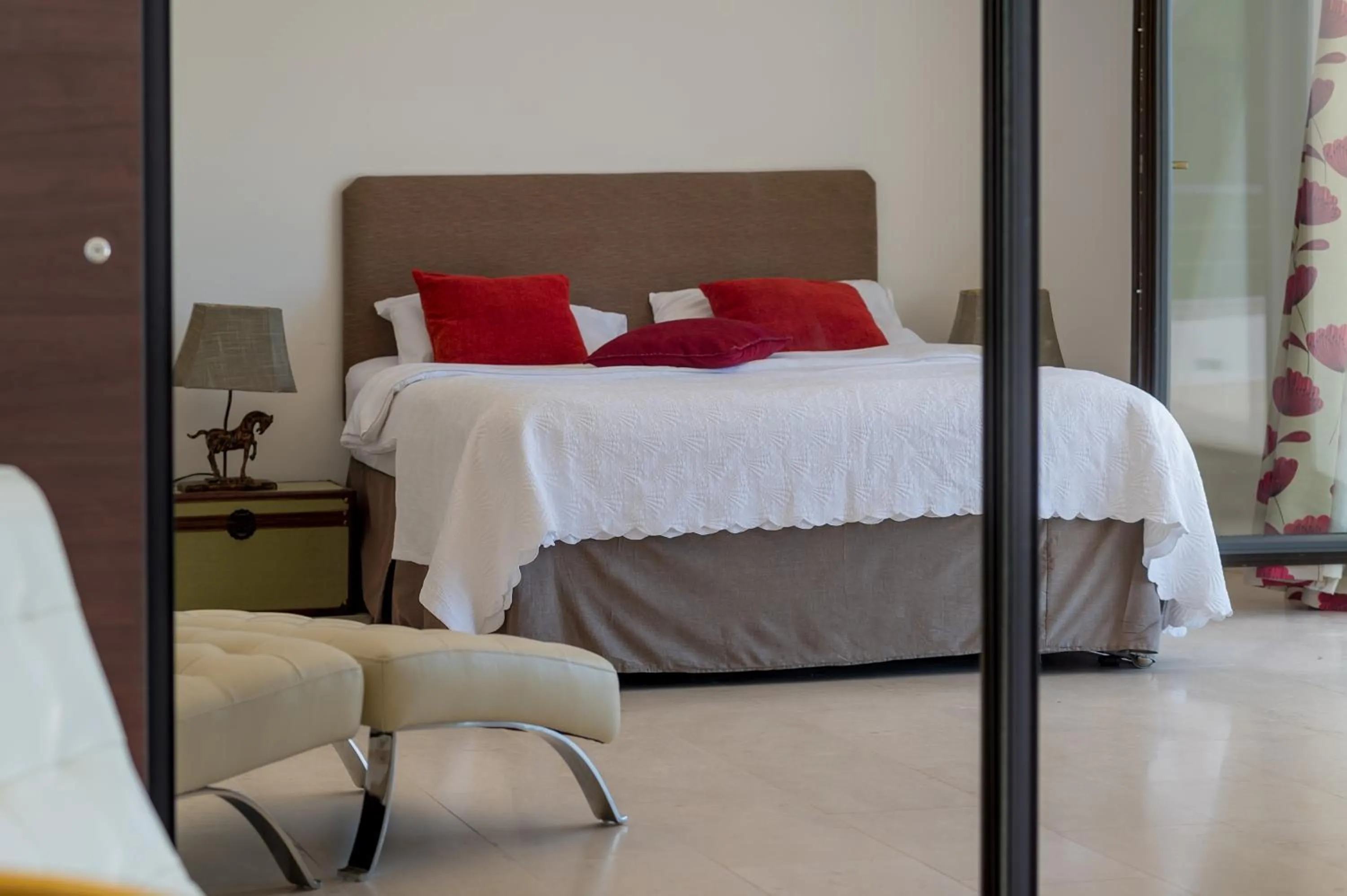 Bed in Villa Luštica, Spacious 4-Bedroom Villa with Private Pool
