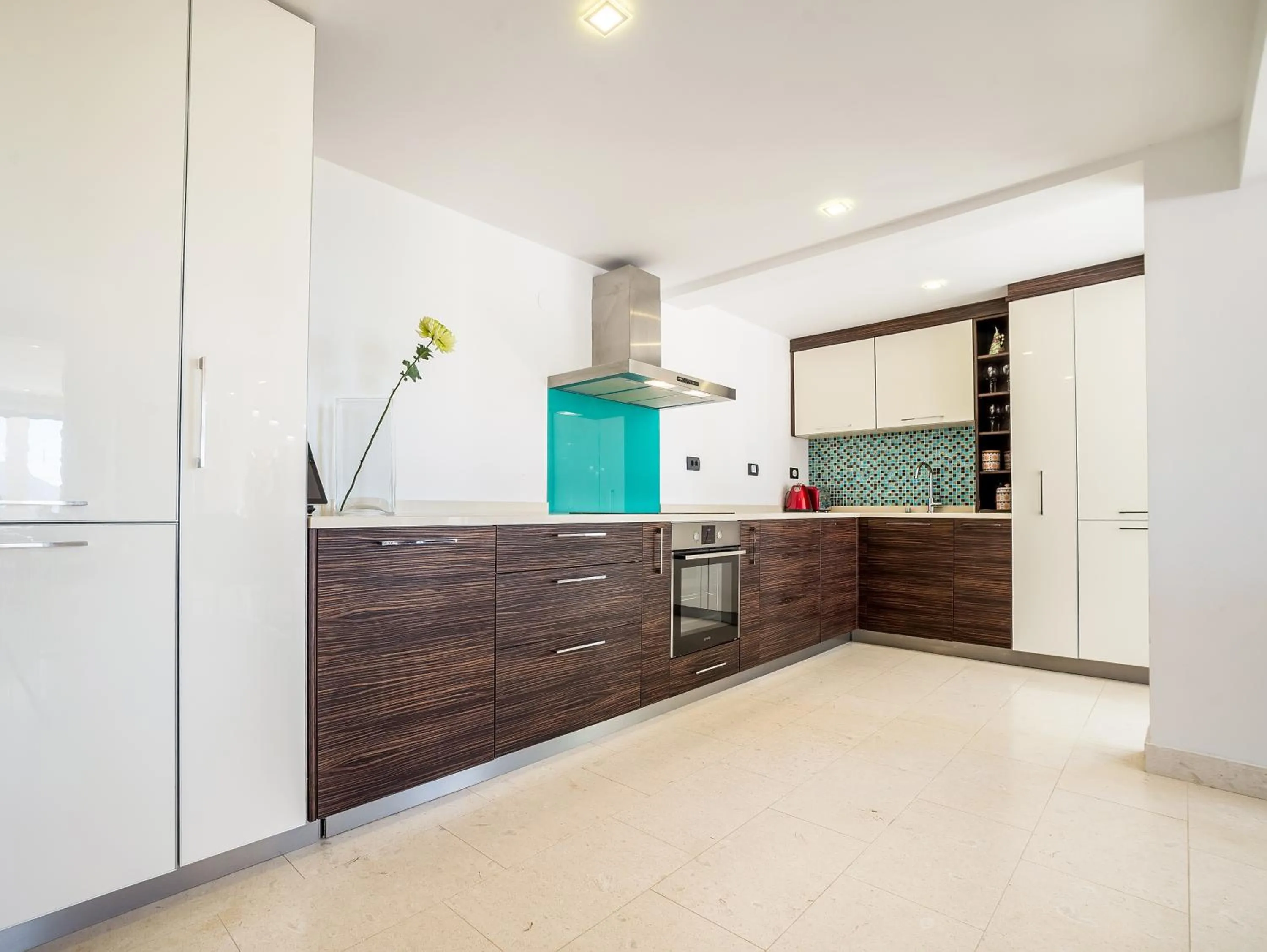 Kitchen or kitchenette in Villa Luštica, Spacious 4-Bedroom Villa with Private Pool